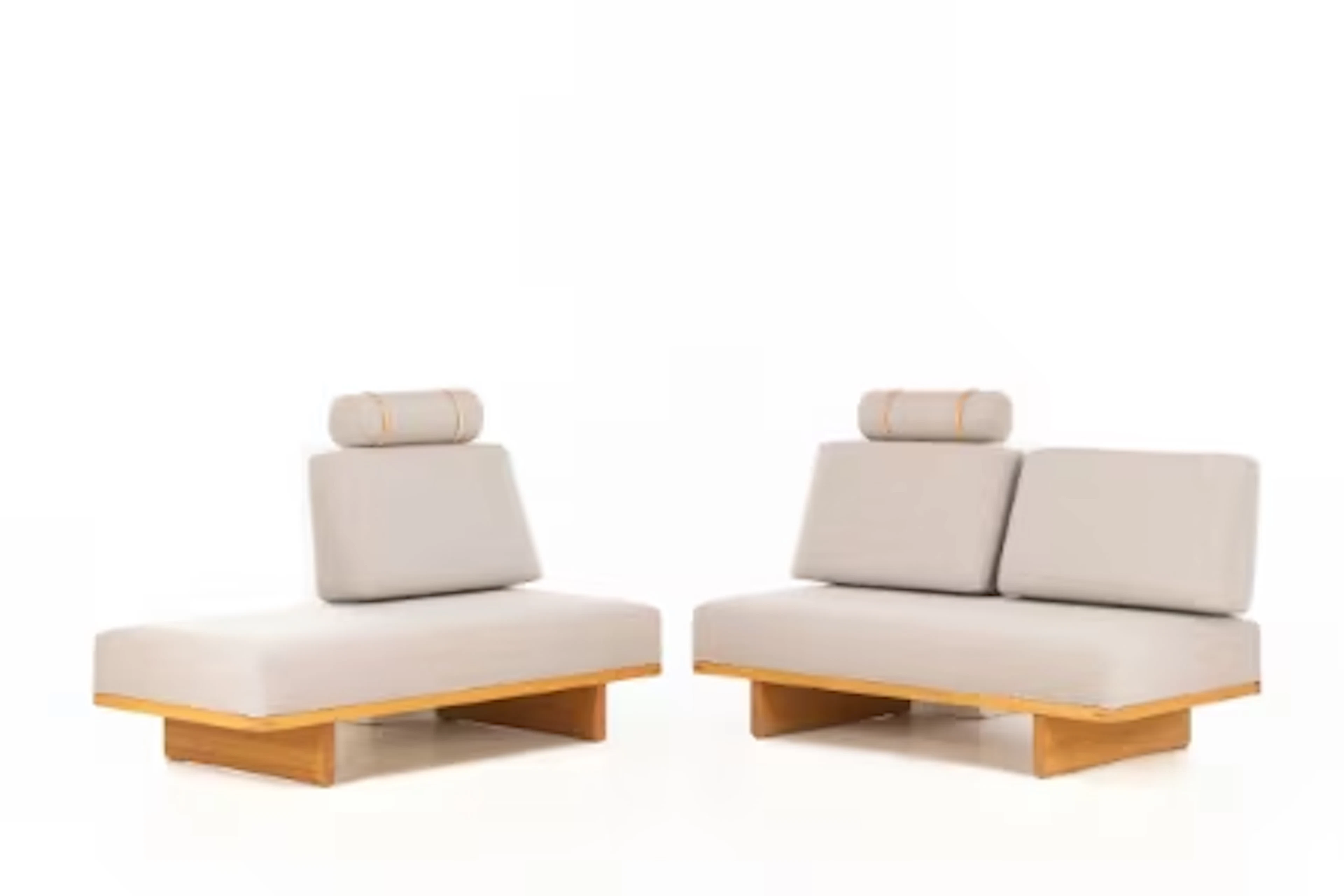 Børge Mogensen. Pair of oak daybeds model BM0865 (2)