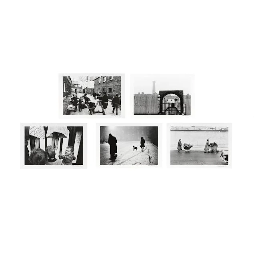Alen MacWeeney (Irish, b. 1939), Five Photographs of Dublin