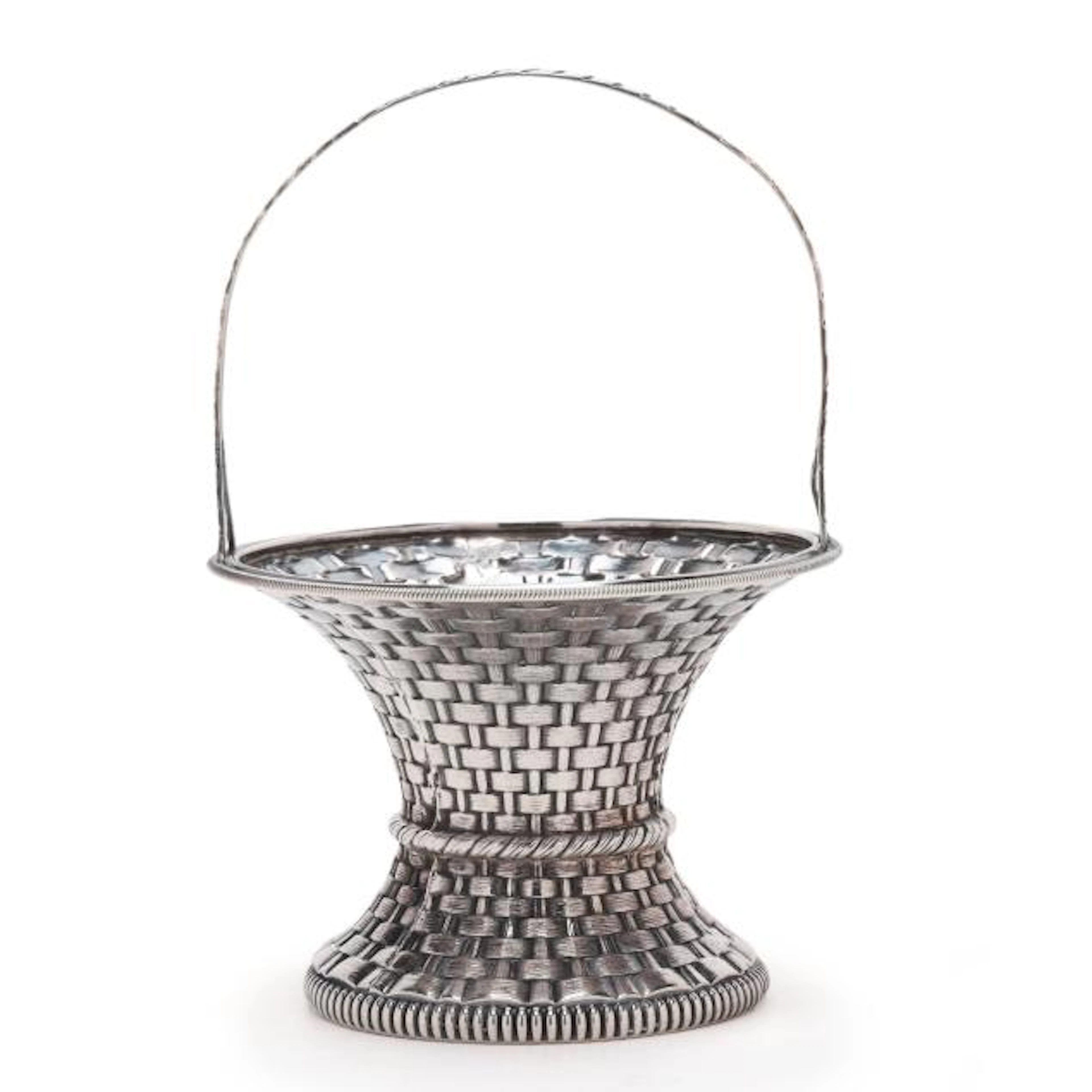 Gorham Sterling Silver Trompe L'oeil Bon Bon Basket