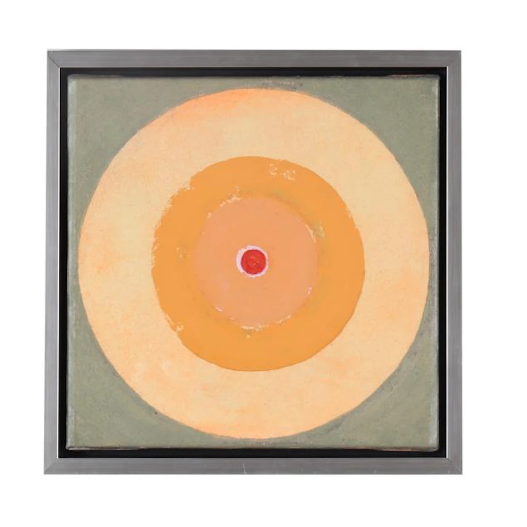J. M. Henry (American, b. 1959), Untitled (Orange Target)