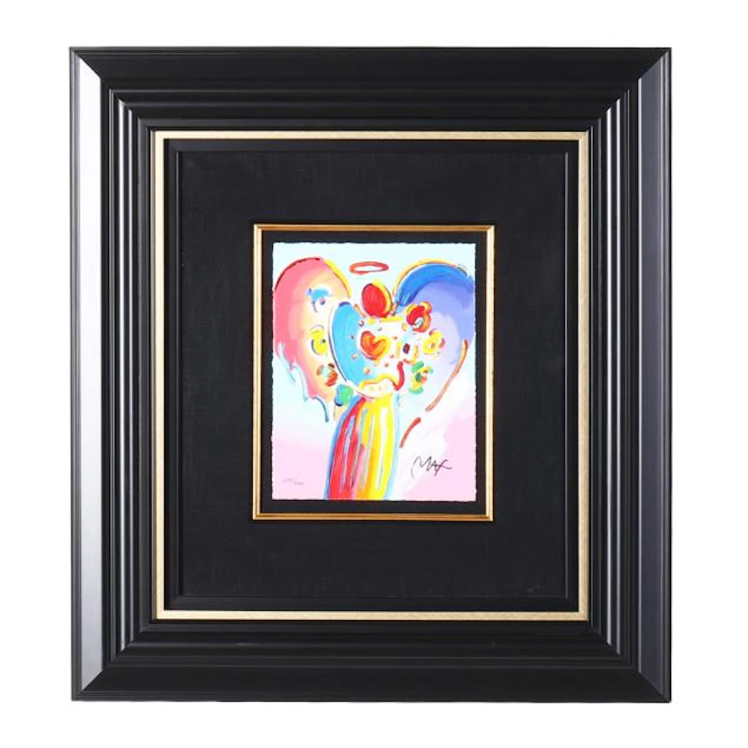 Peter Max (American, 1937-2026), Angel with Heart