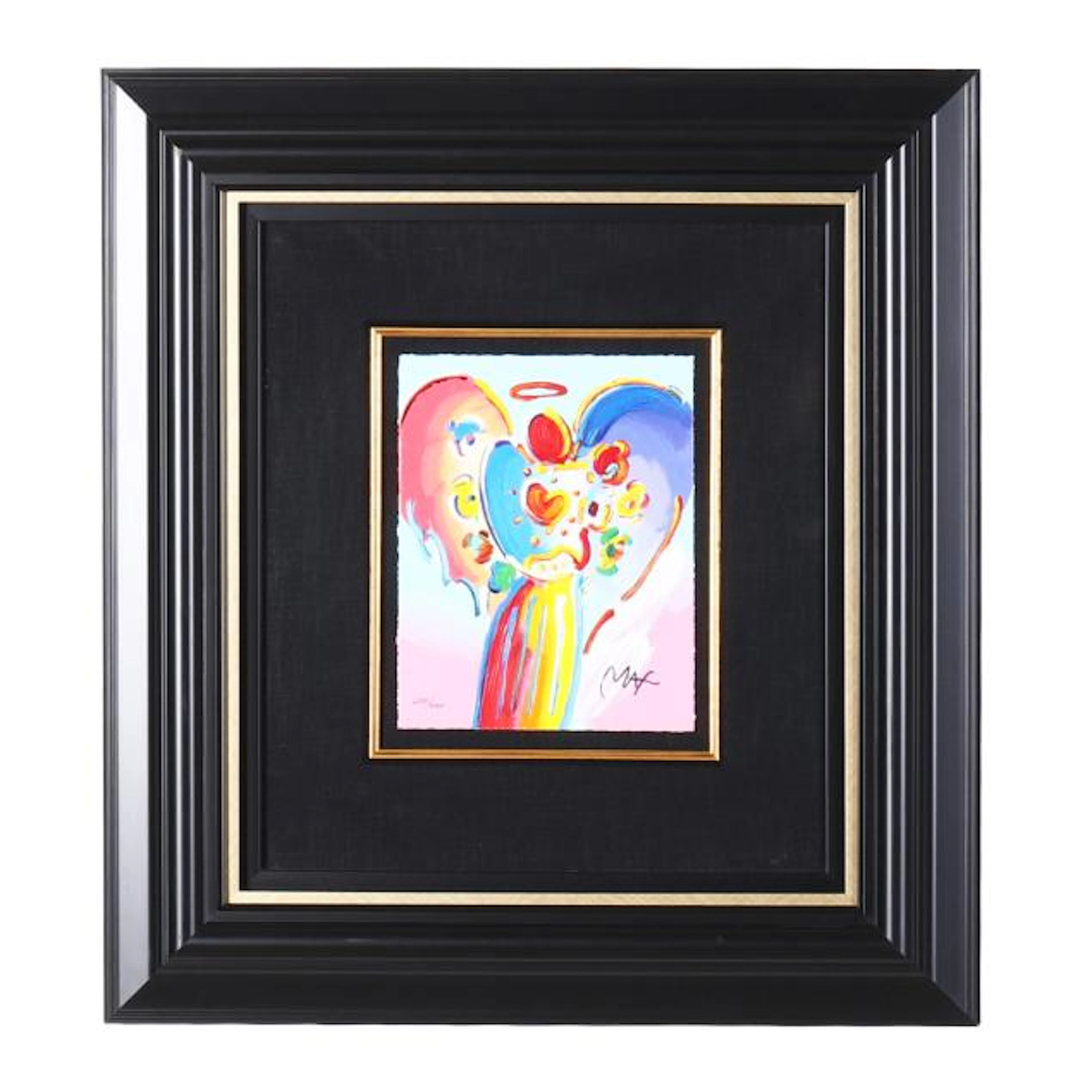 Peter Max (American, 1937-2026), Angel with Heart
