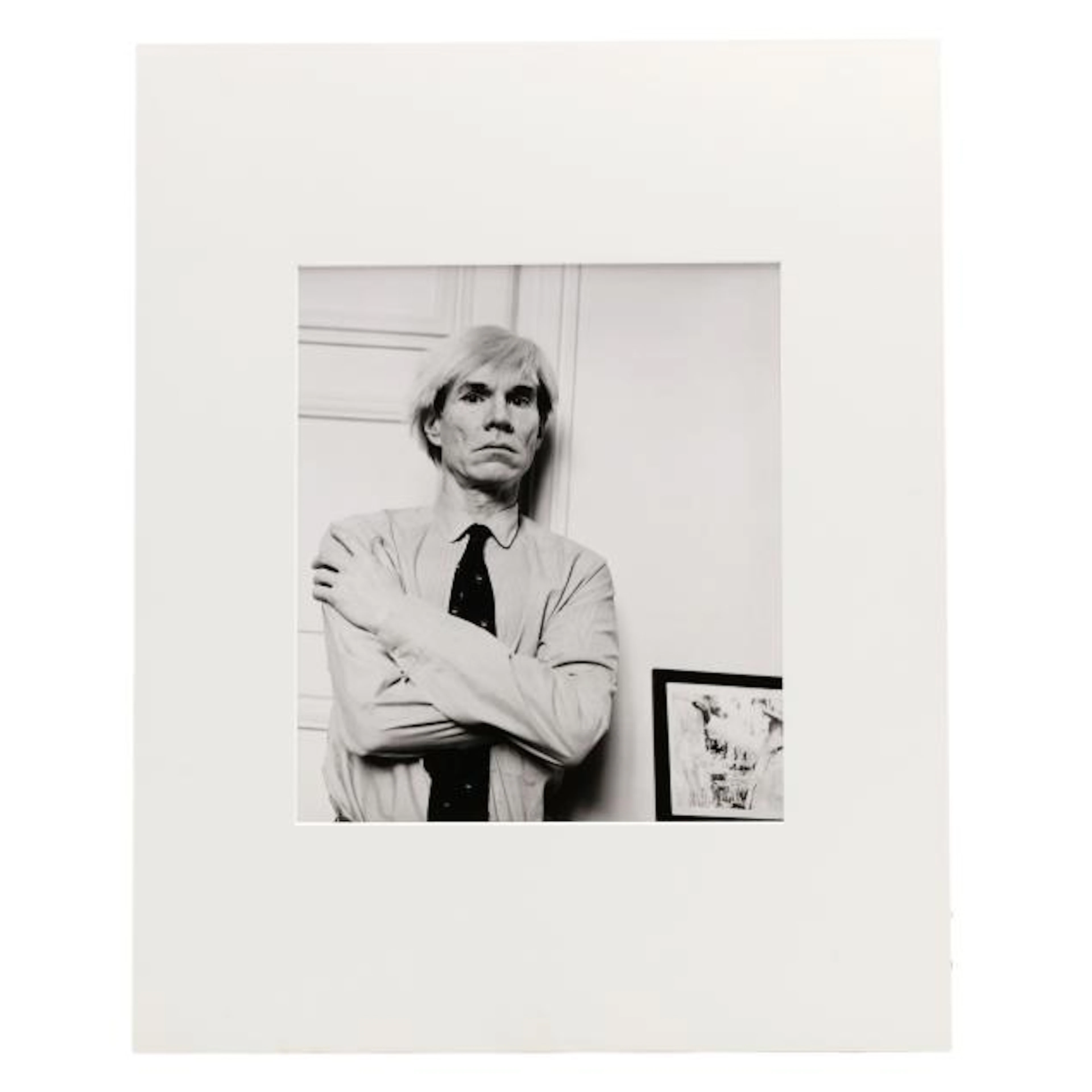 André Ostier (French, 1906-1994), Andy Warhol, Paris, 1973