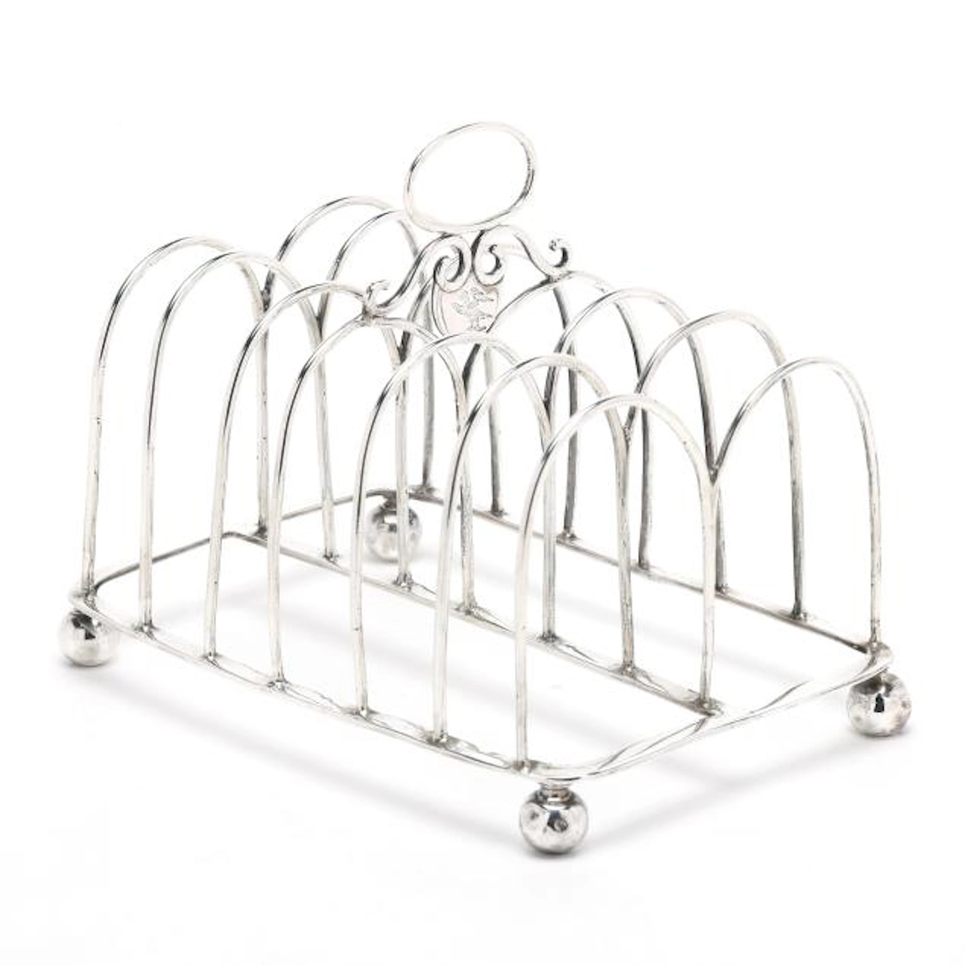 George III Silver Toast Rack, Mark of Paul Storr