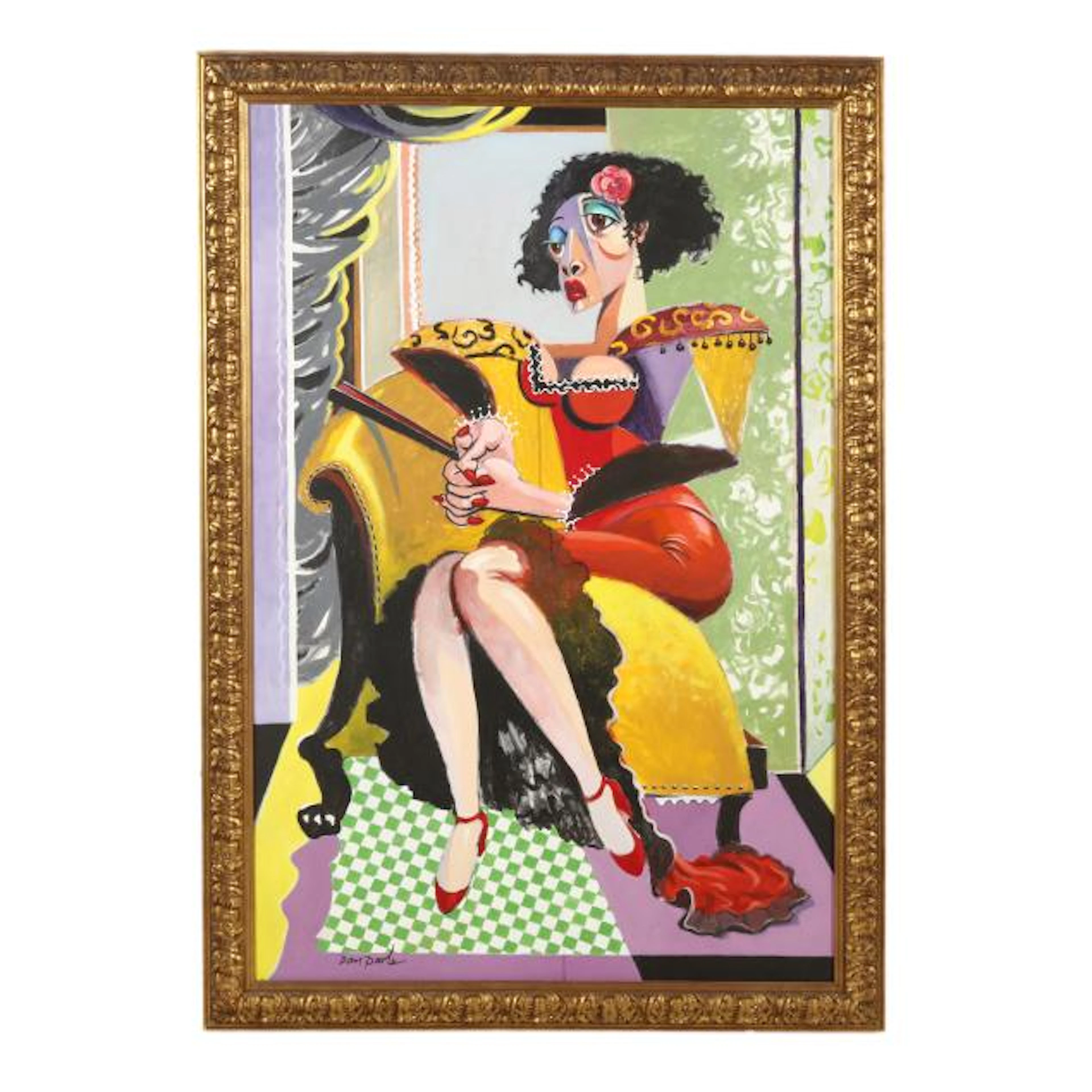 Dan Poole (American, 1942-2023), Flamingo