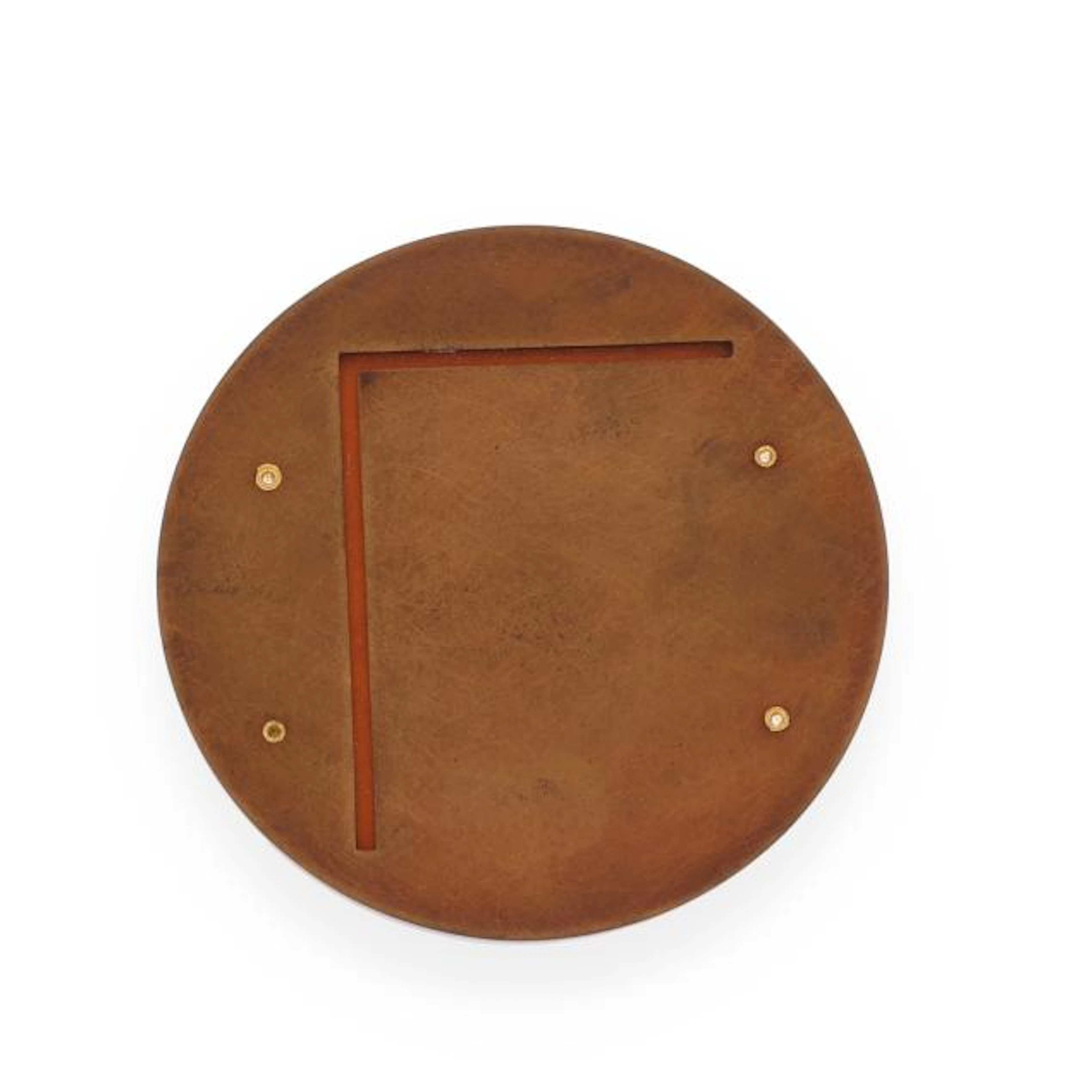 Thomas Gentille (American, 1936-2026), Copper Circular Brooch