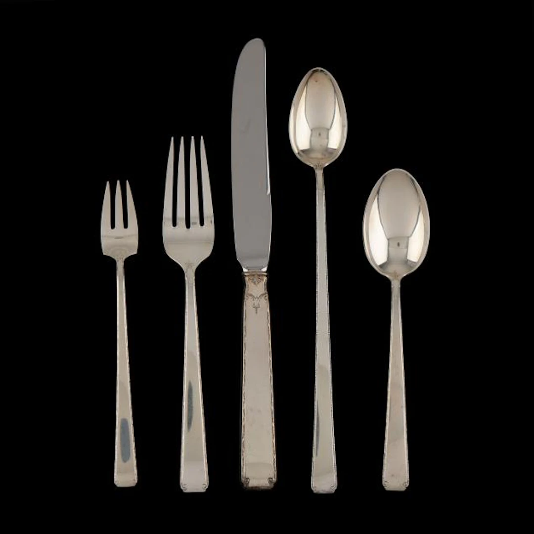 Towle Old Lace Sterling Silver Partial Flatware Service
