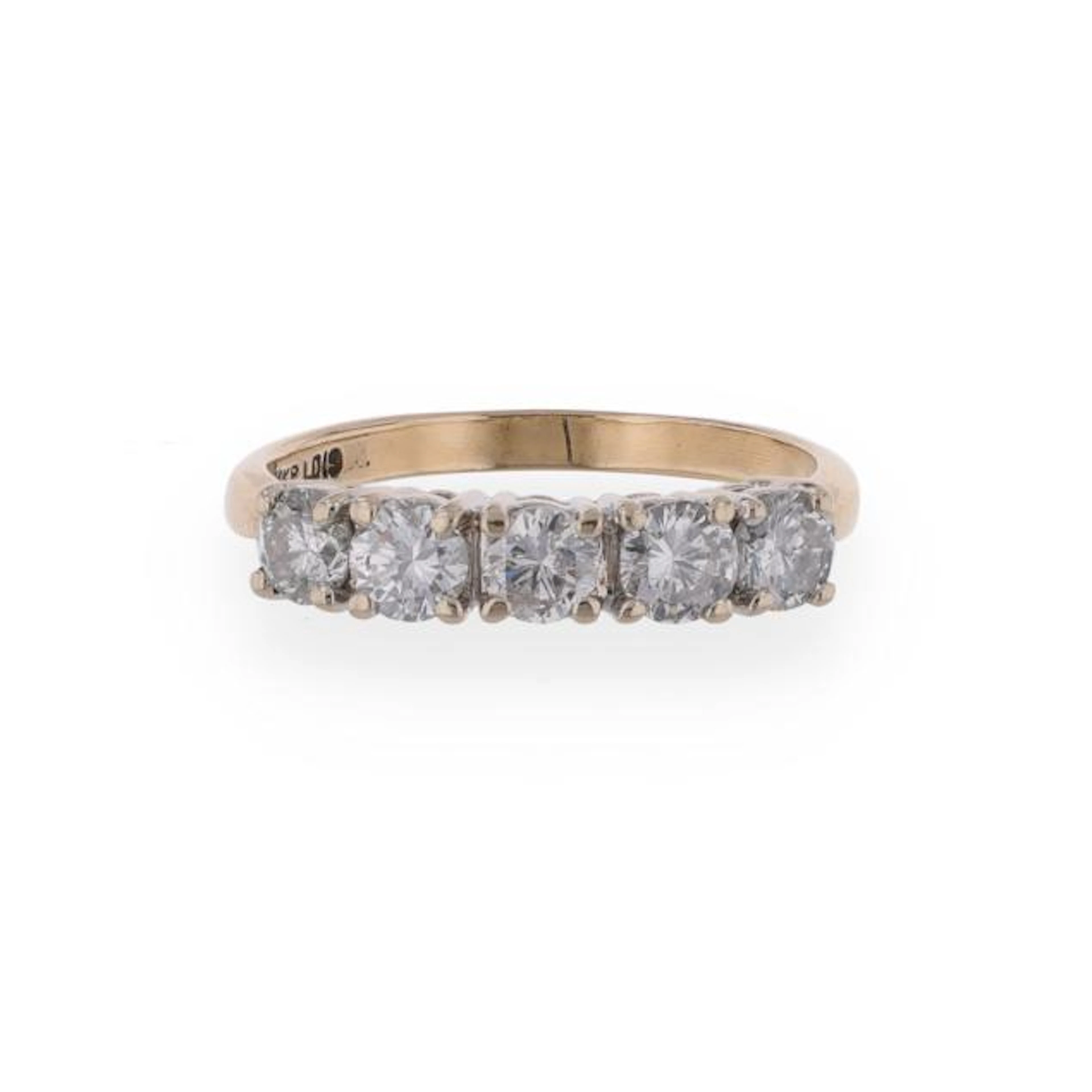 Gold and Diamond Ring