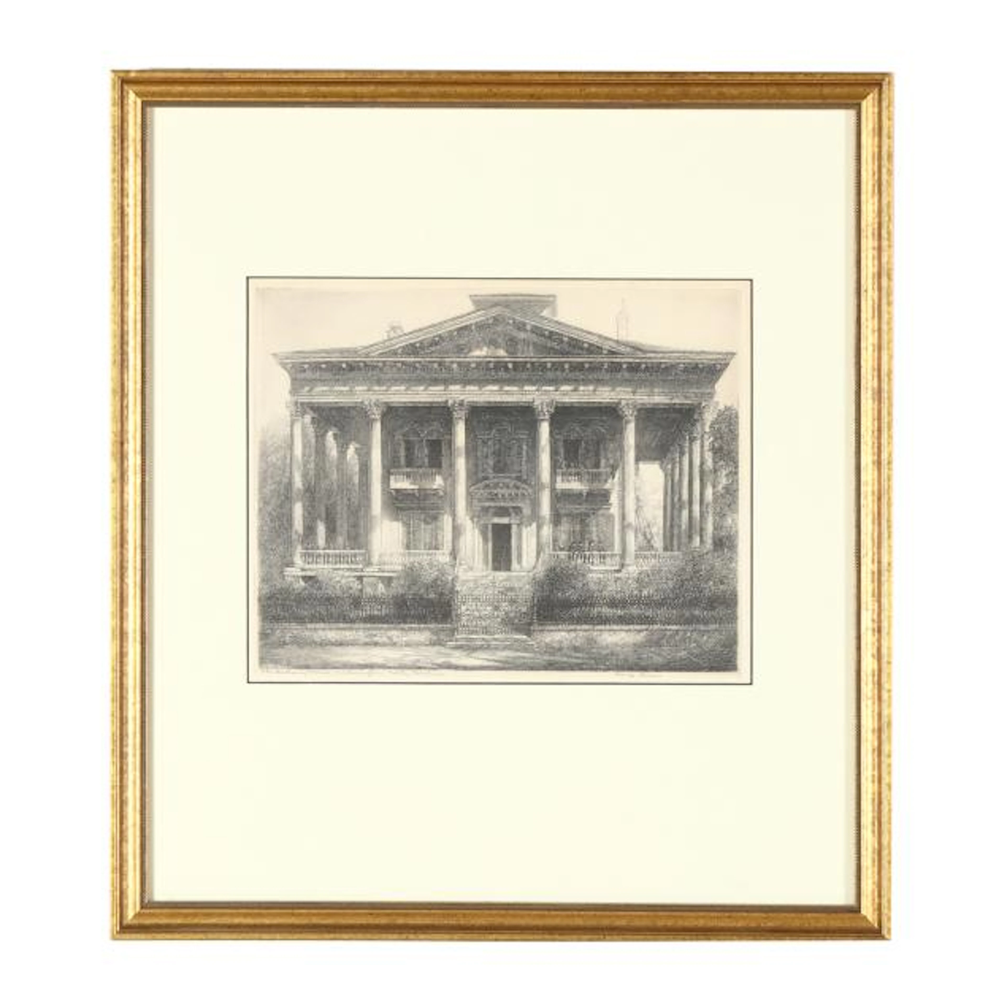 Louis Orr (American, 1879-1961), Bellamy House, Wilmington, North Carolina