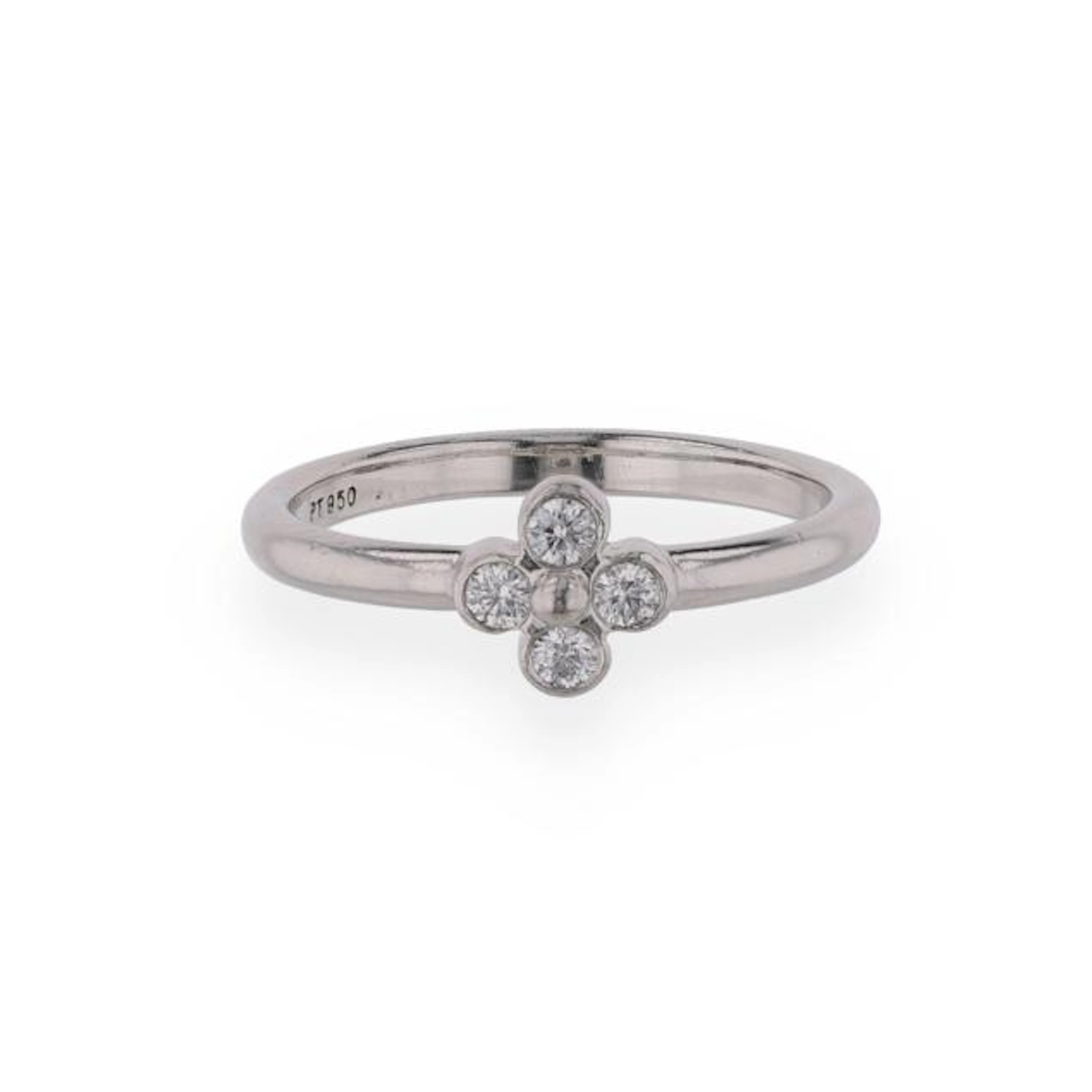 Platinum and Diamond Flower Lace Ring, Tiffany & Co.