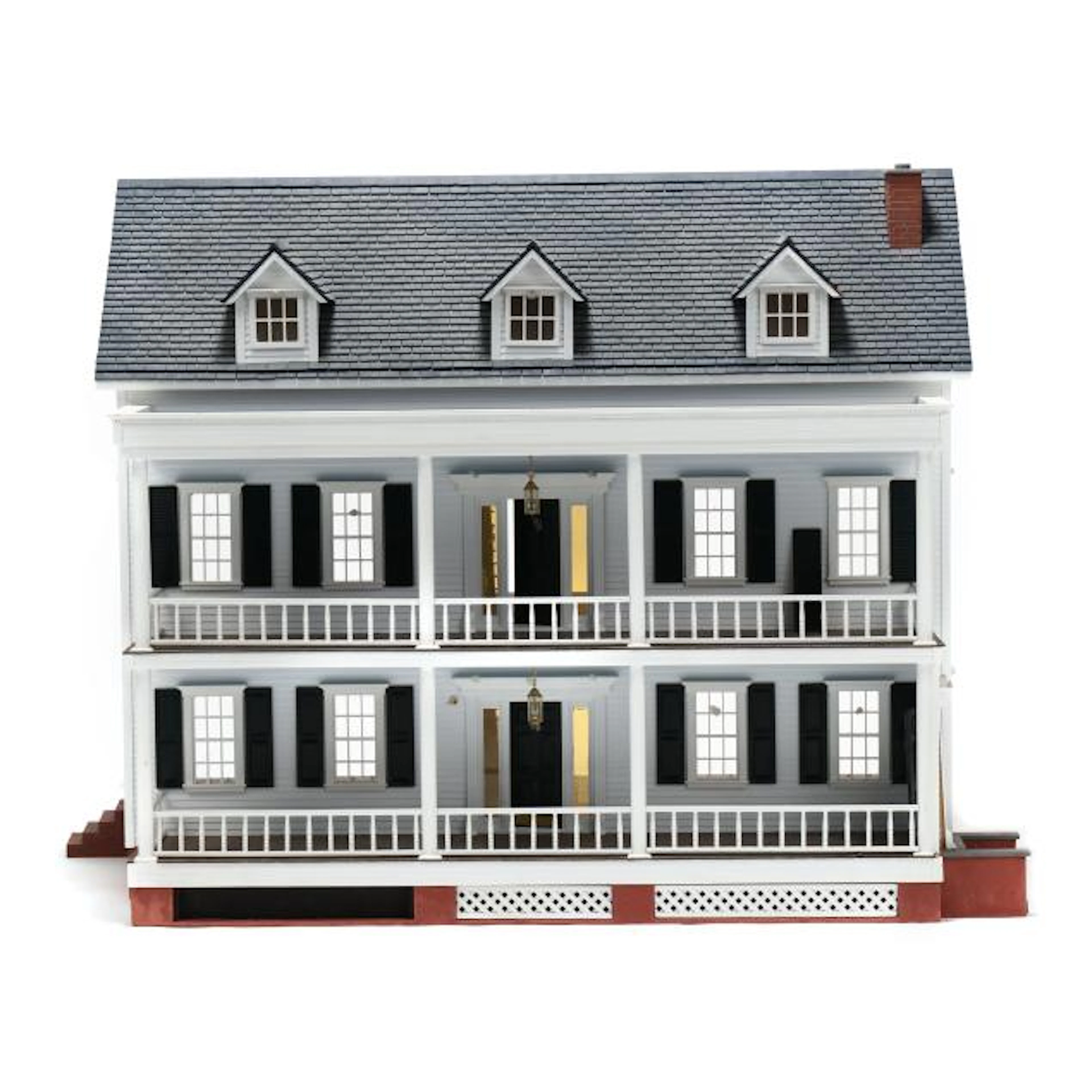 Earth & Tree, Large Charleston Smooth Architectural Dollhouse
