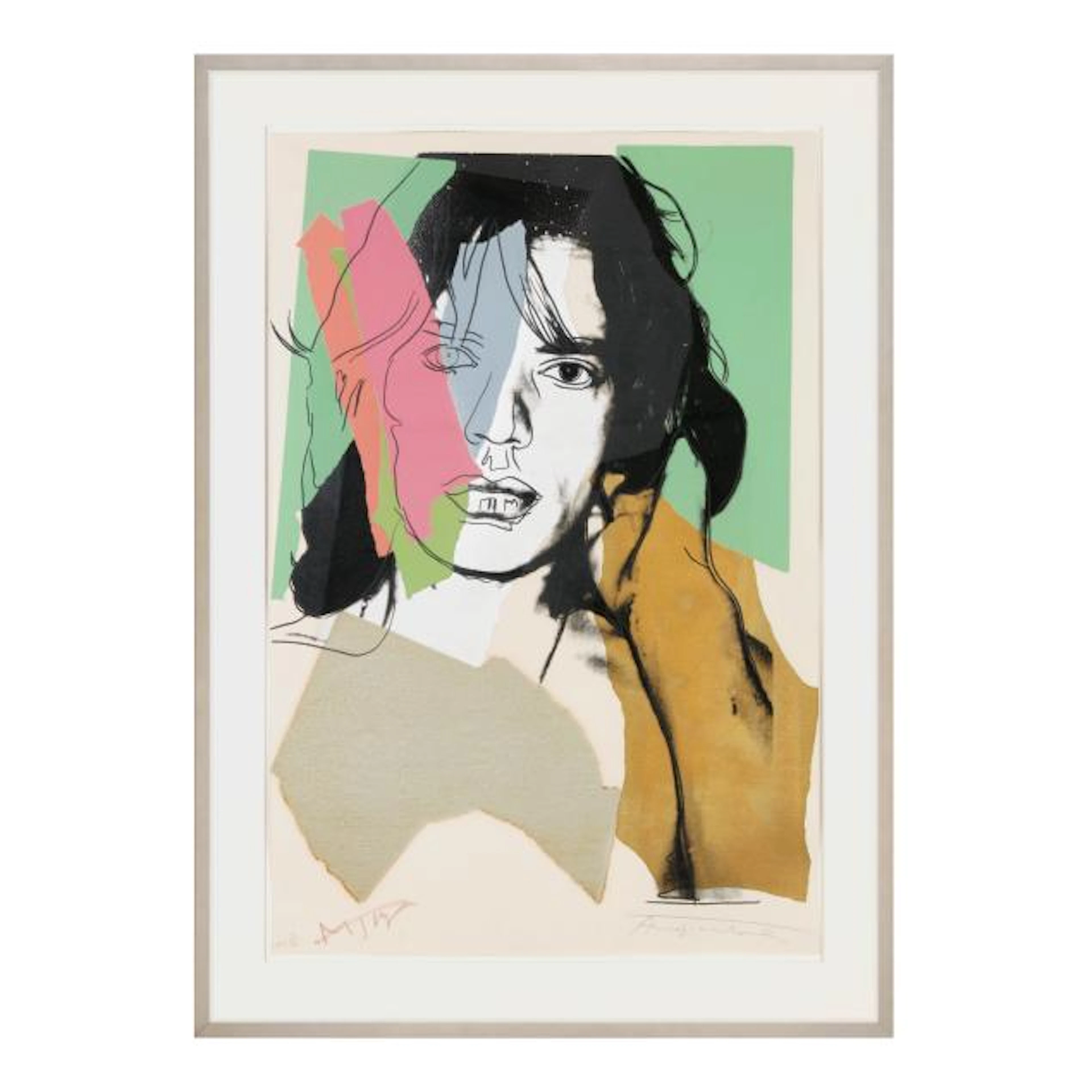 Andy Warhol (American, 1928-1987), Mick Jagger (F. & S. II.140)