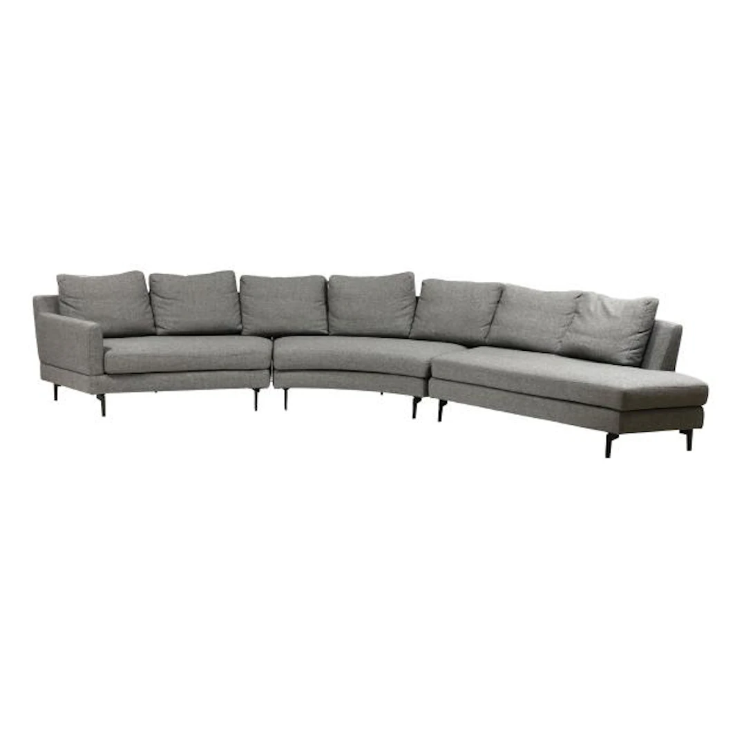 Della Robbia, Alexa Curved Sectional Sofa