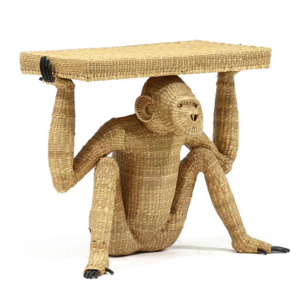 Mario Lopez Torres (Mexico, b.1950), Monkey Console Table