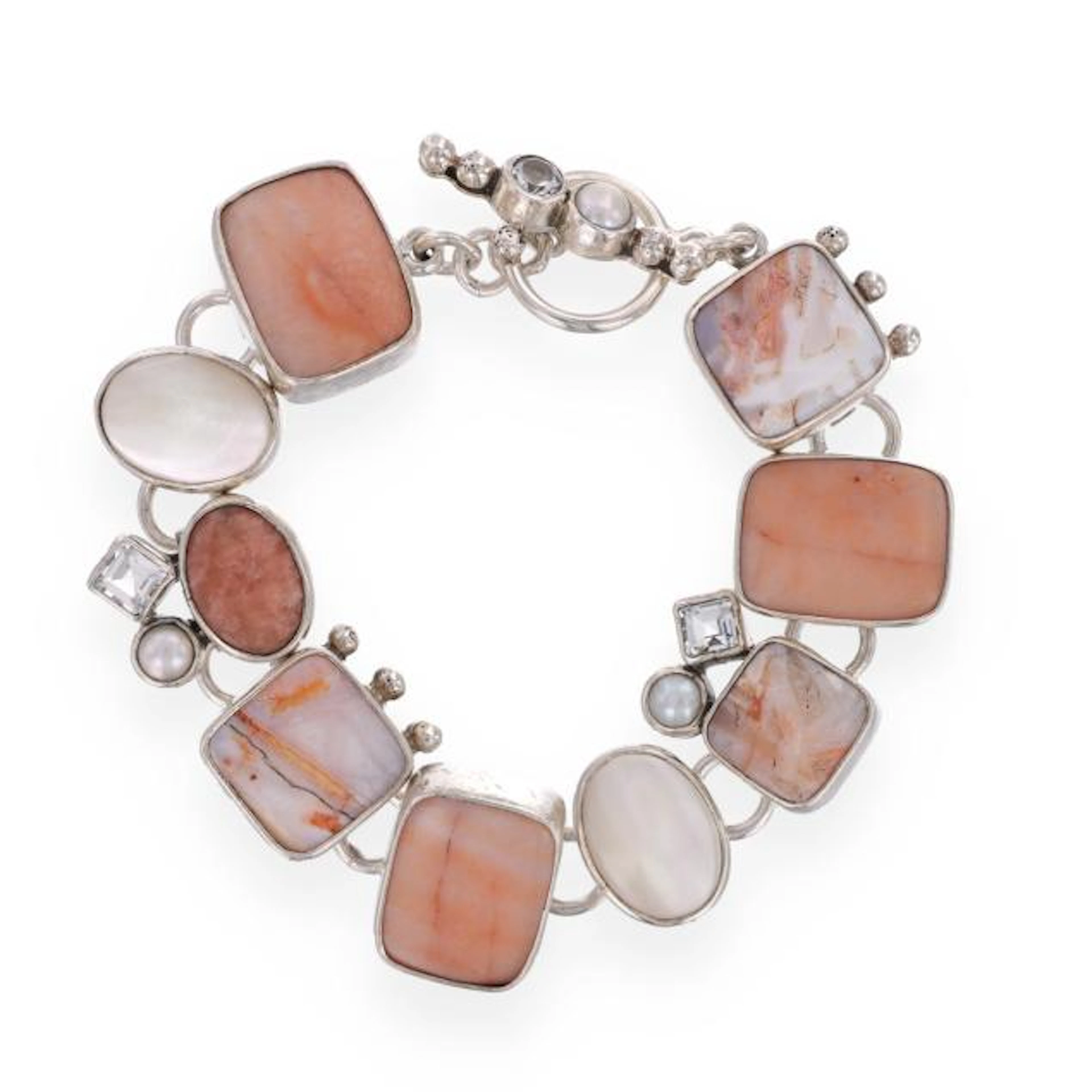 Silver and Hardstone Bracelet, Echo of the Dreamer