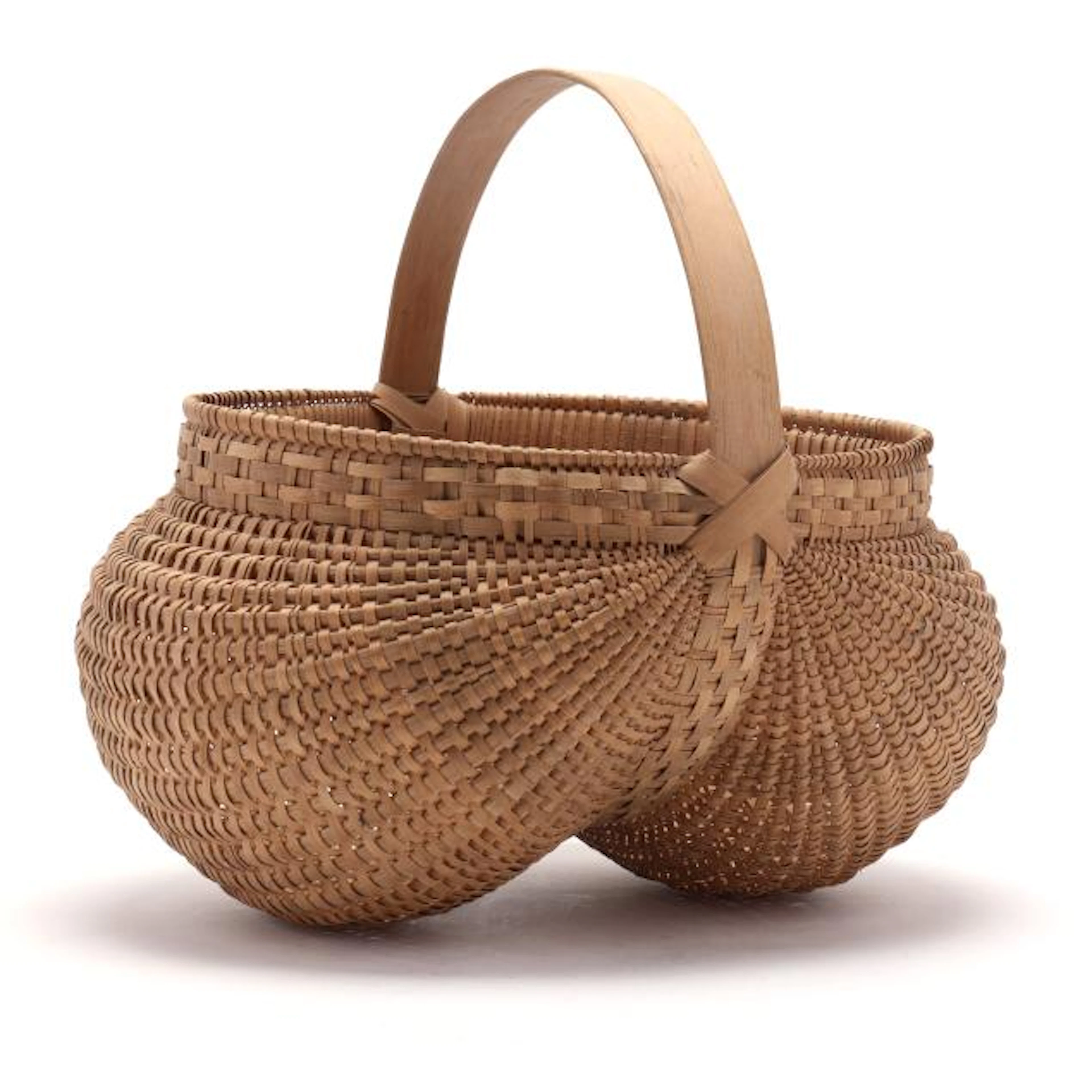 Large Tennessee Buttocks Basket Signed Linda Kelley