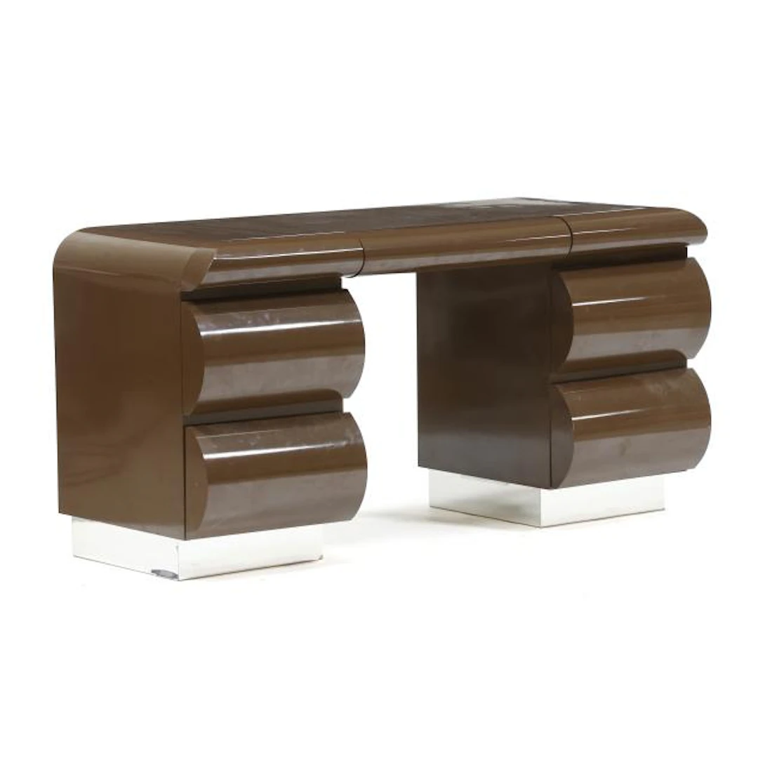 Postmodern Bullnose Desk