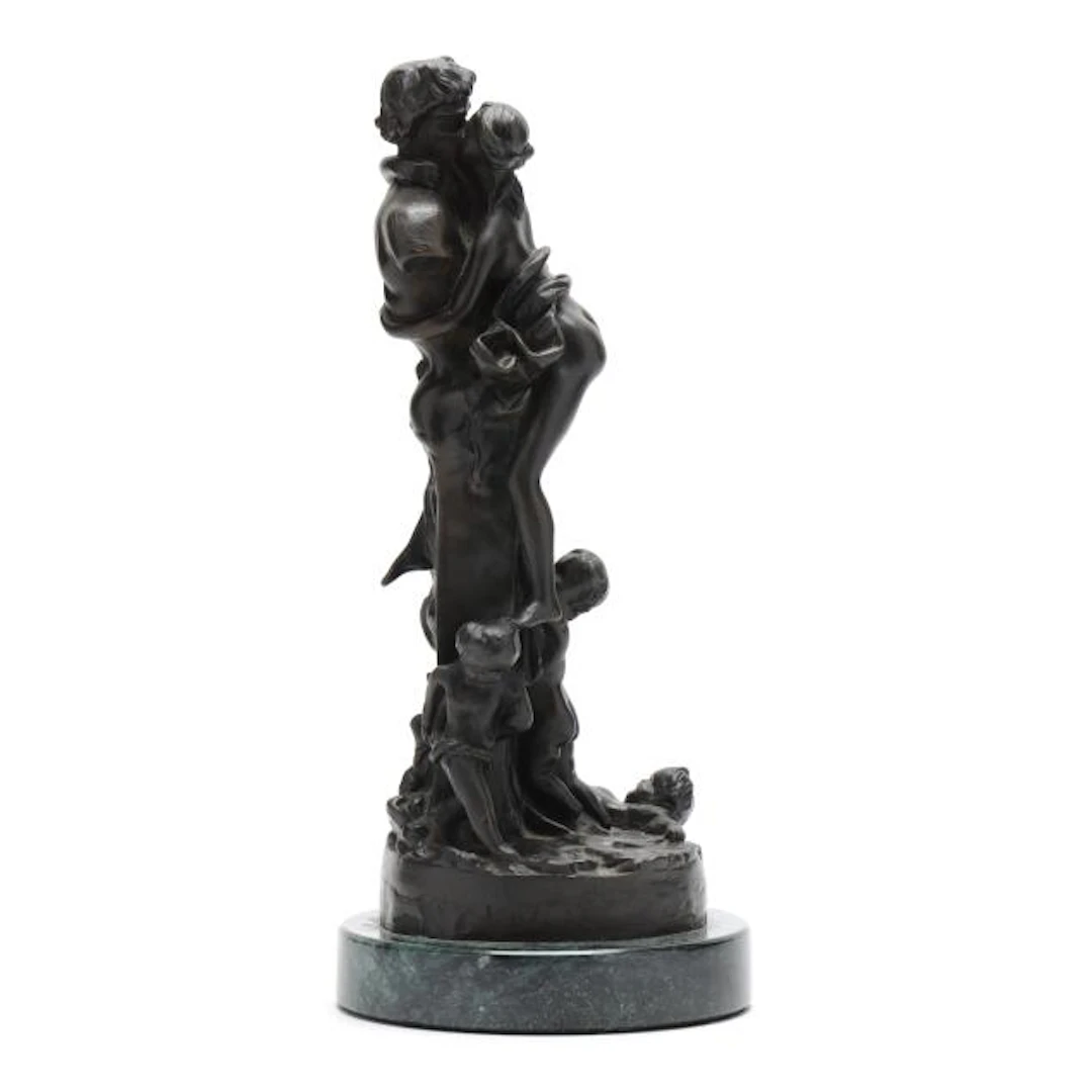 after Claude Michel Clodion (French, 1738-1814), Bronze Sculptural Group