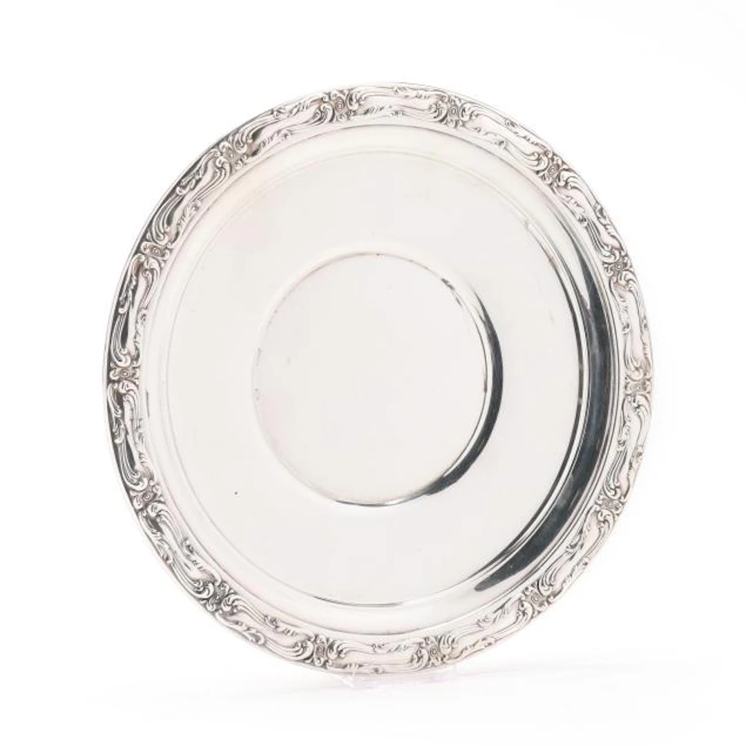 Reed & Barton Marlborough Sterling Silver Sandwich Plate