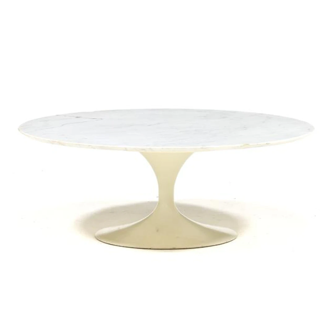 Eero Saarinen (Finland, 1910-1961), Marble Top Tulip Coffee Table