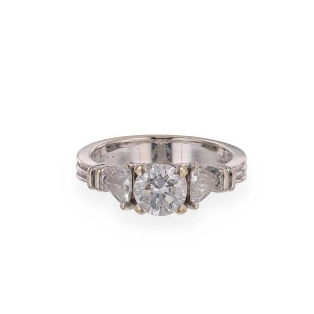 White Gold and Diamond Ring