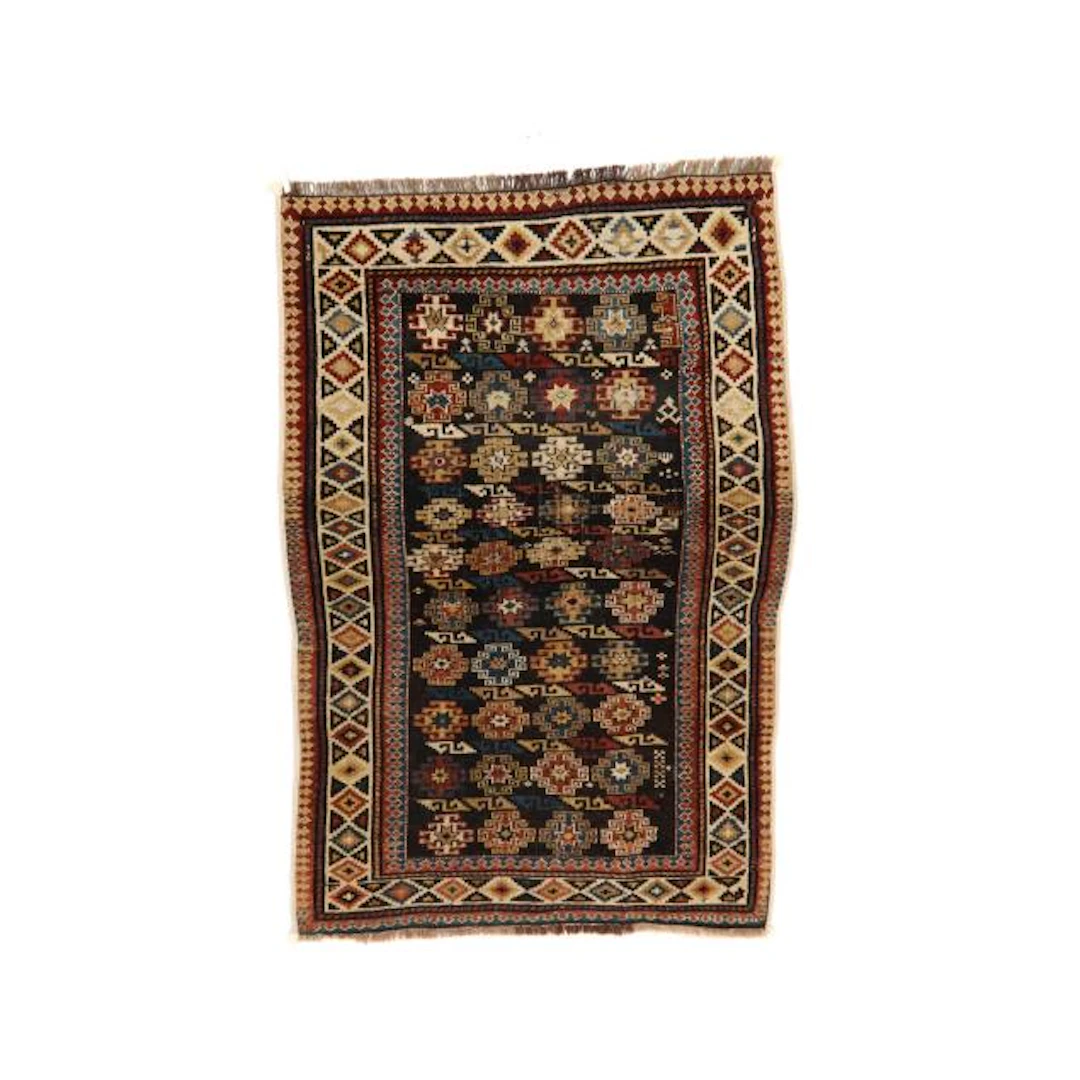 Semi-Antique Caucasian Area Rug