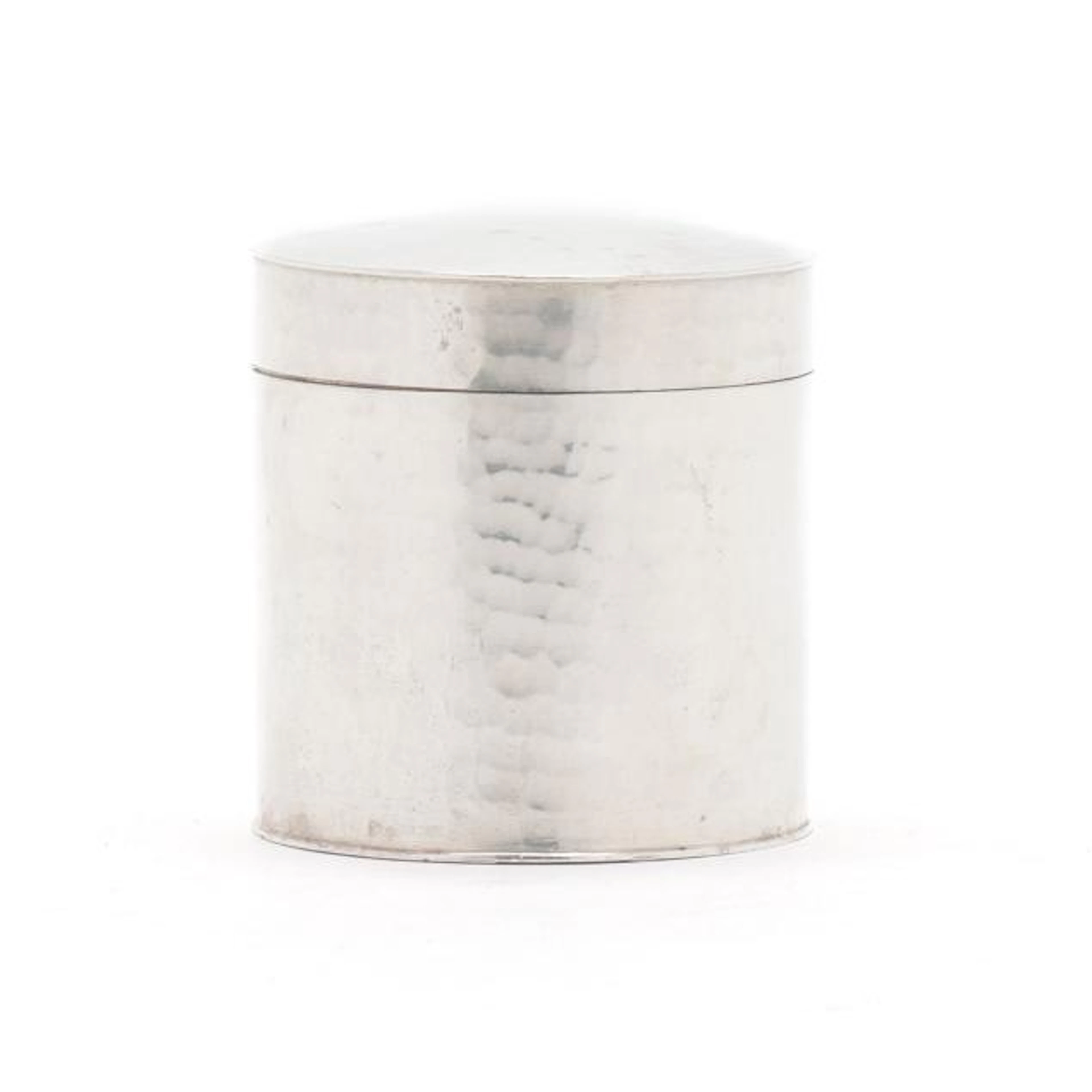 Edwardian Silver Dressing Canister, Mark of Henry Hodson Plante