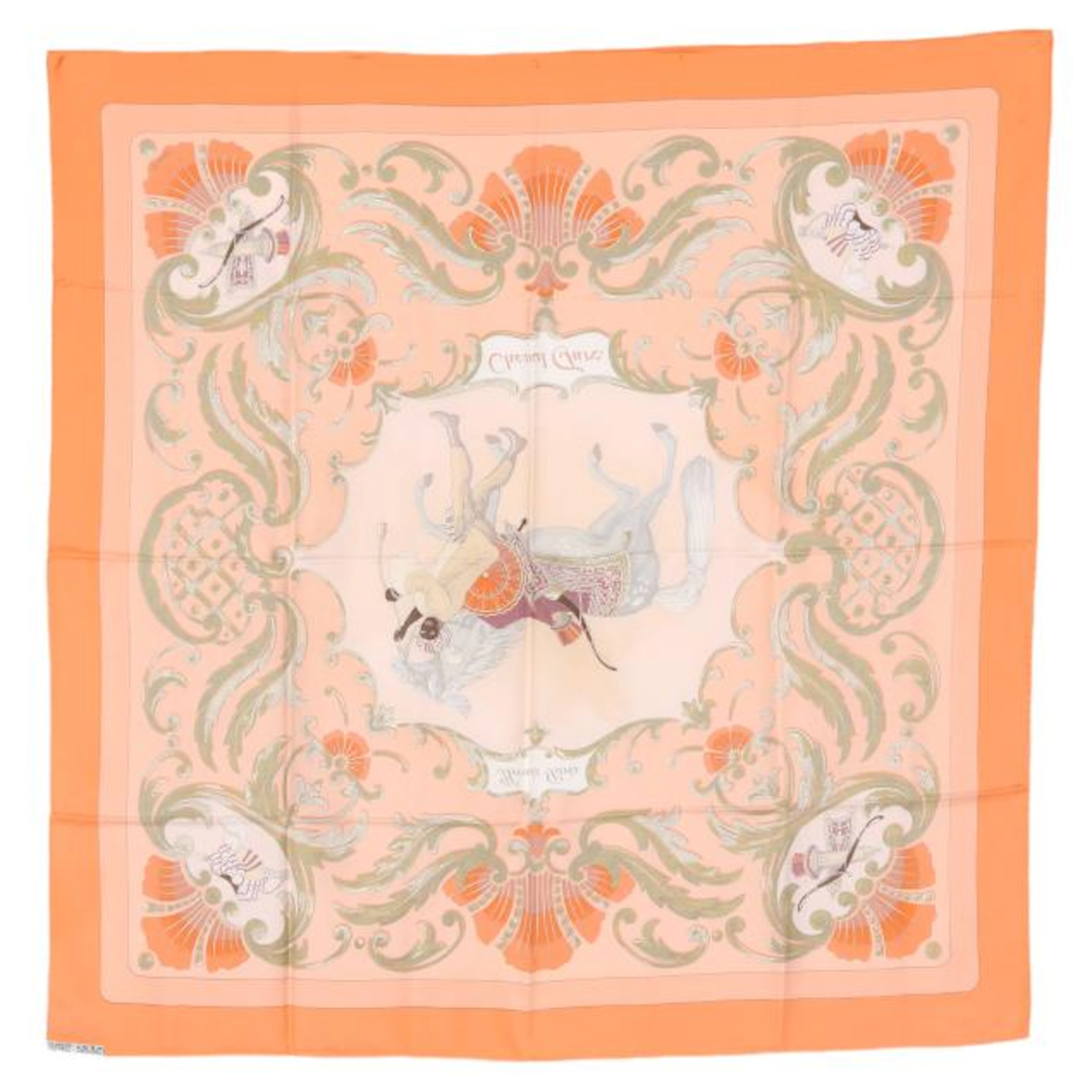 Silk Cheval Turc Scarf, Hermès