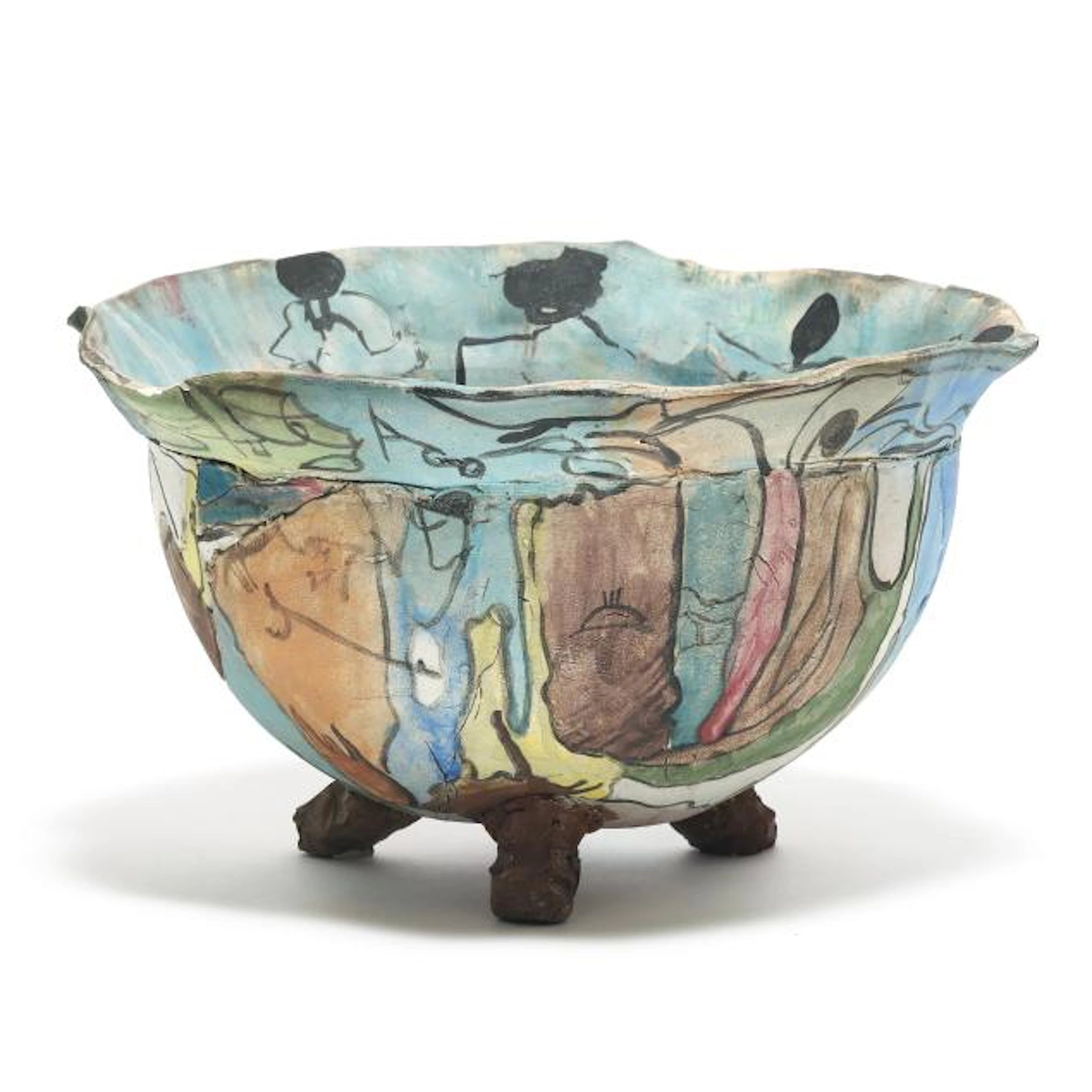 Marva Lee Pitchford-Jolly (American, 1932-2012), Untitled (Story Pot)