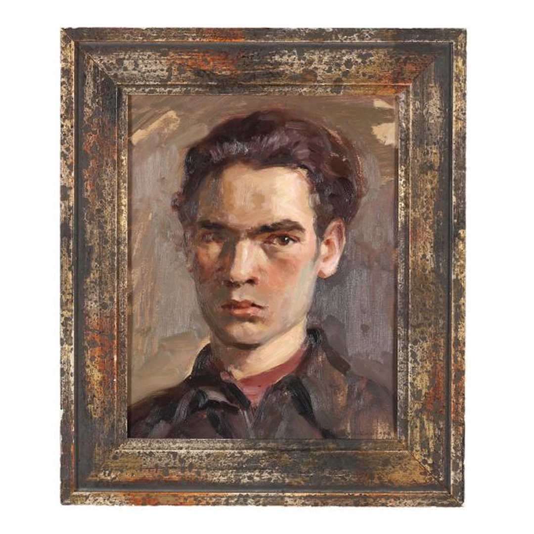 Sergei Khokhalev (Crimea 1916-1998 Chernovtsky), Self Portrait