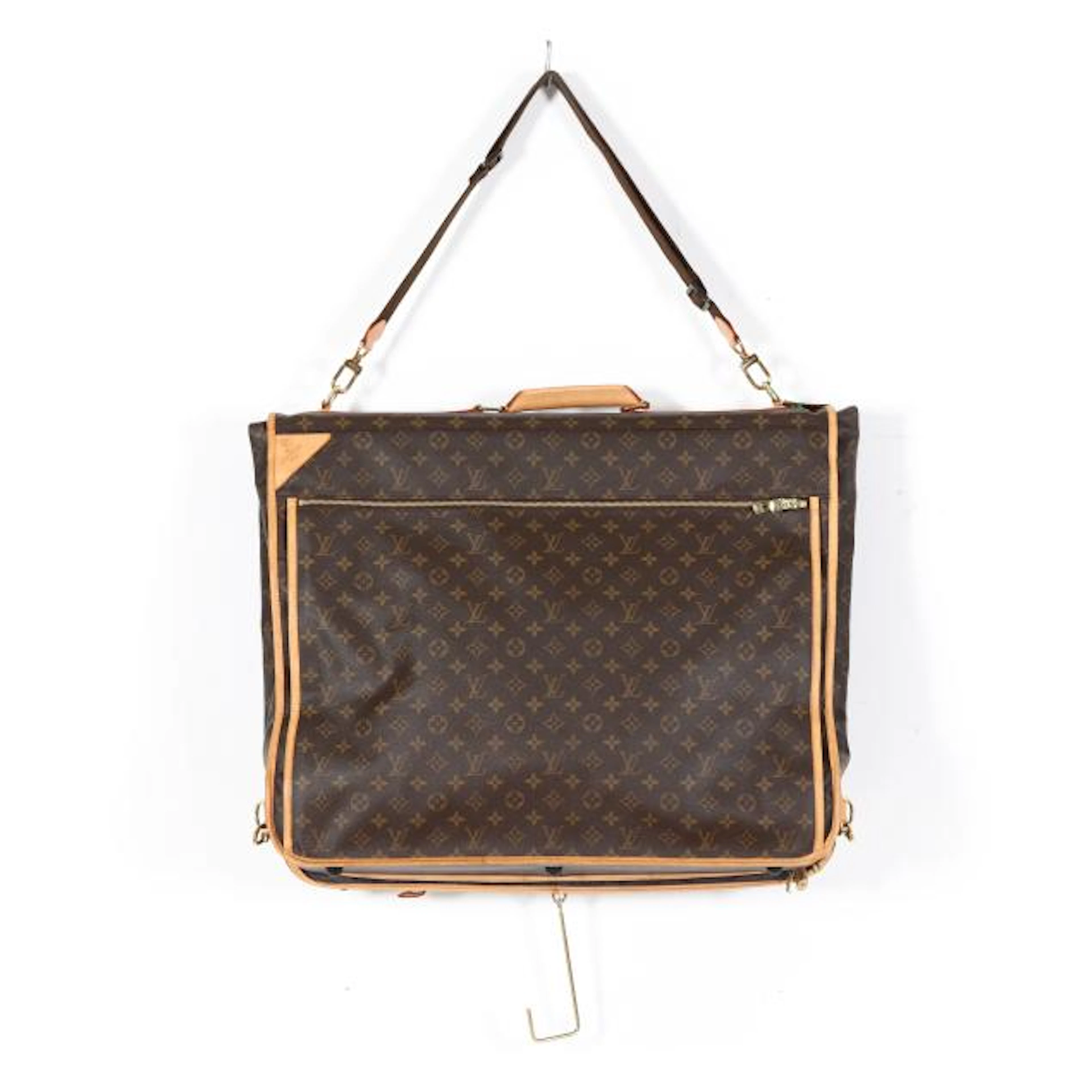 Brown Monogram Canvas Bandouliere Garment Bag, Louis Vuitton