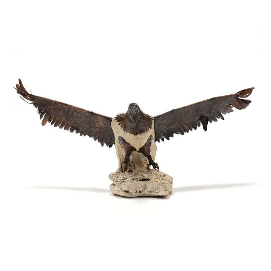 Lubomir Tomaszewski, (Polish, 1923-2018), Large Copper and Stone Eagle