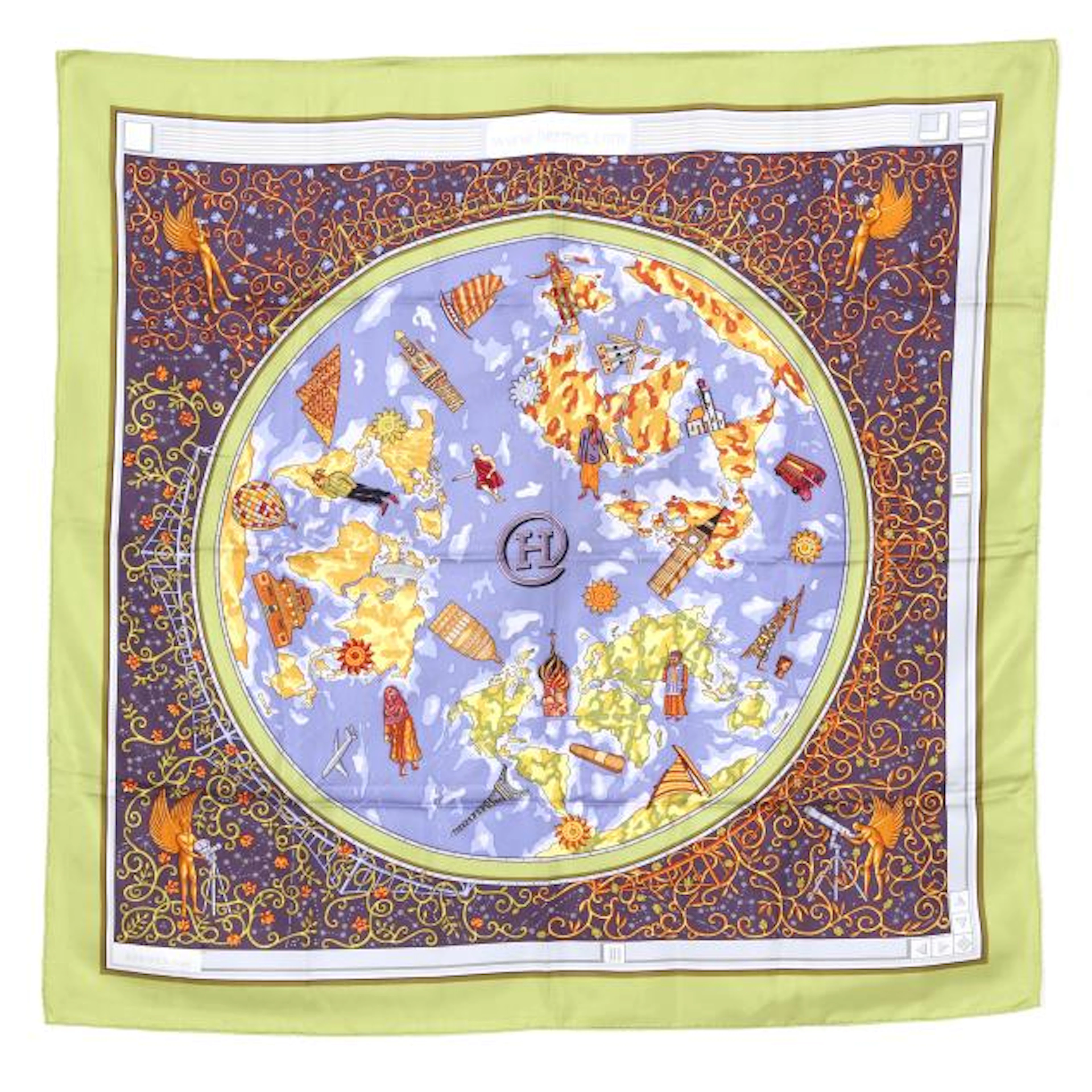 Silk www.hermes.com Scarf, Hermès