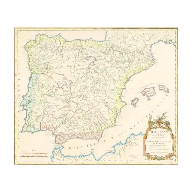 18th Century Map Of The Ancient Iberian Peninsula Barnebys 18th-century-map-of-the-ancient-iberian-peninsula-barnebys