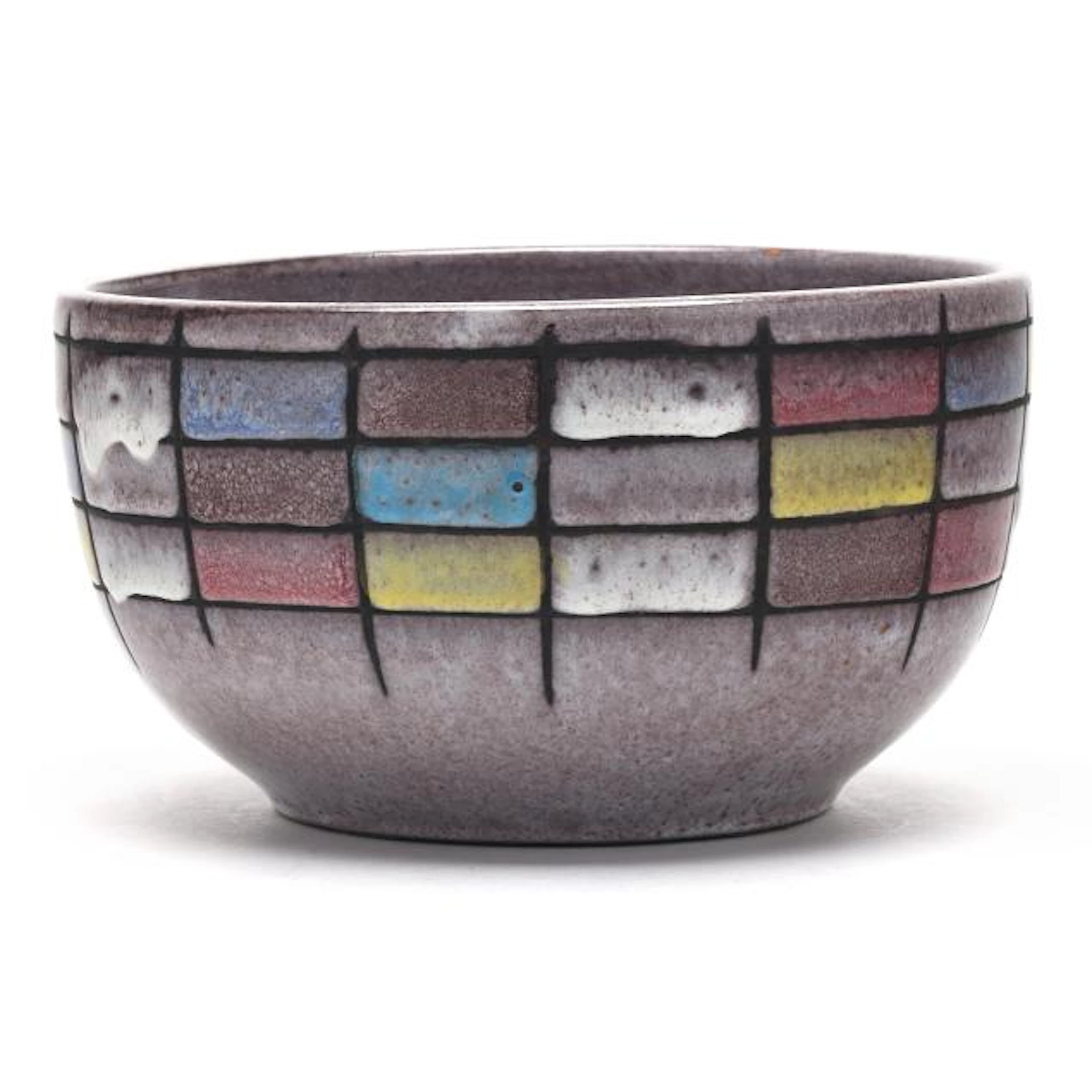 Ettore Sottsass (Italian, 1917-2007) for Bitossi, Mid-Century Ceramic Bowl
