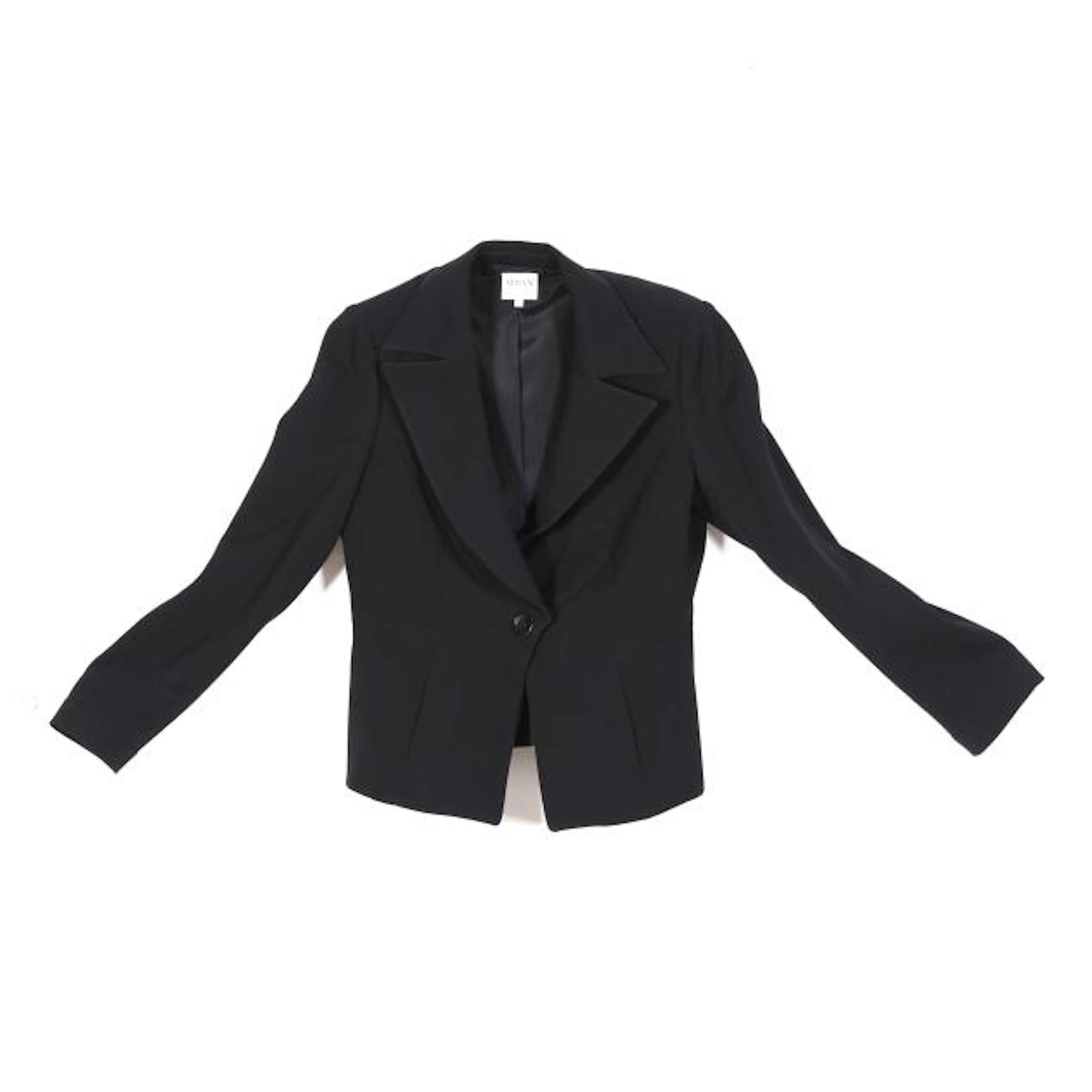 Black Wool Blazer, Armani