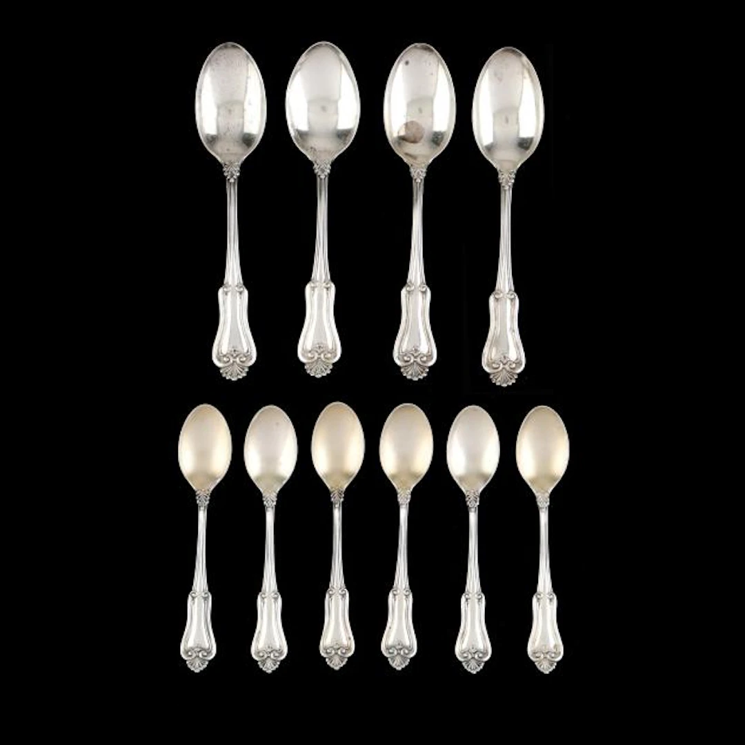 Collection of Alvin Suffolk Sterling Silver Flatware