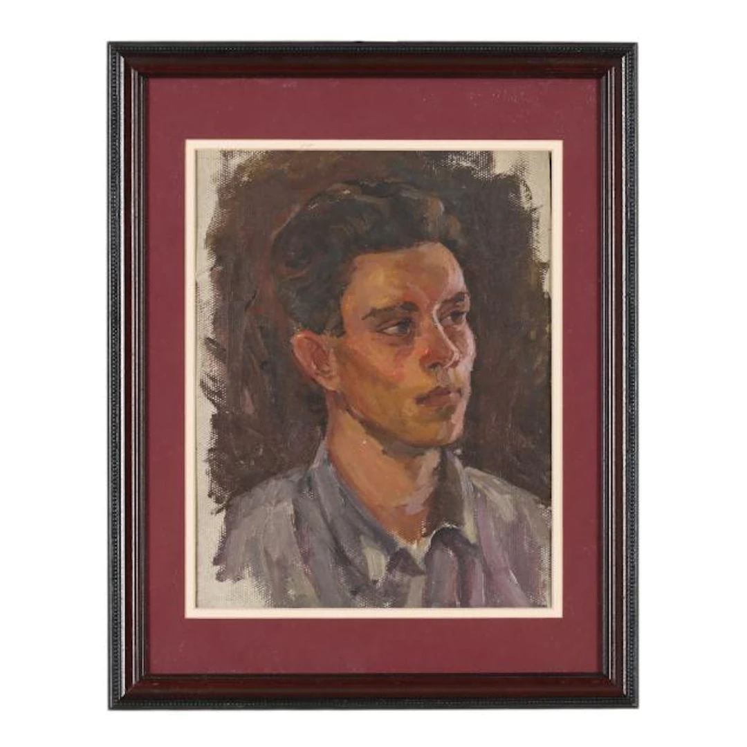 Alexander Fesiuk (Russian, 1914-1999), Self Portrait