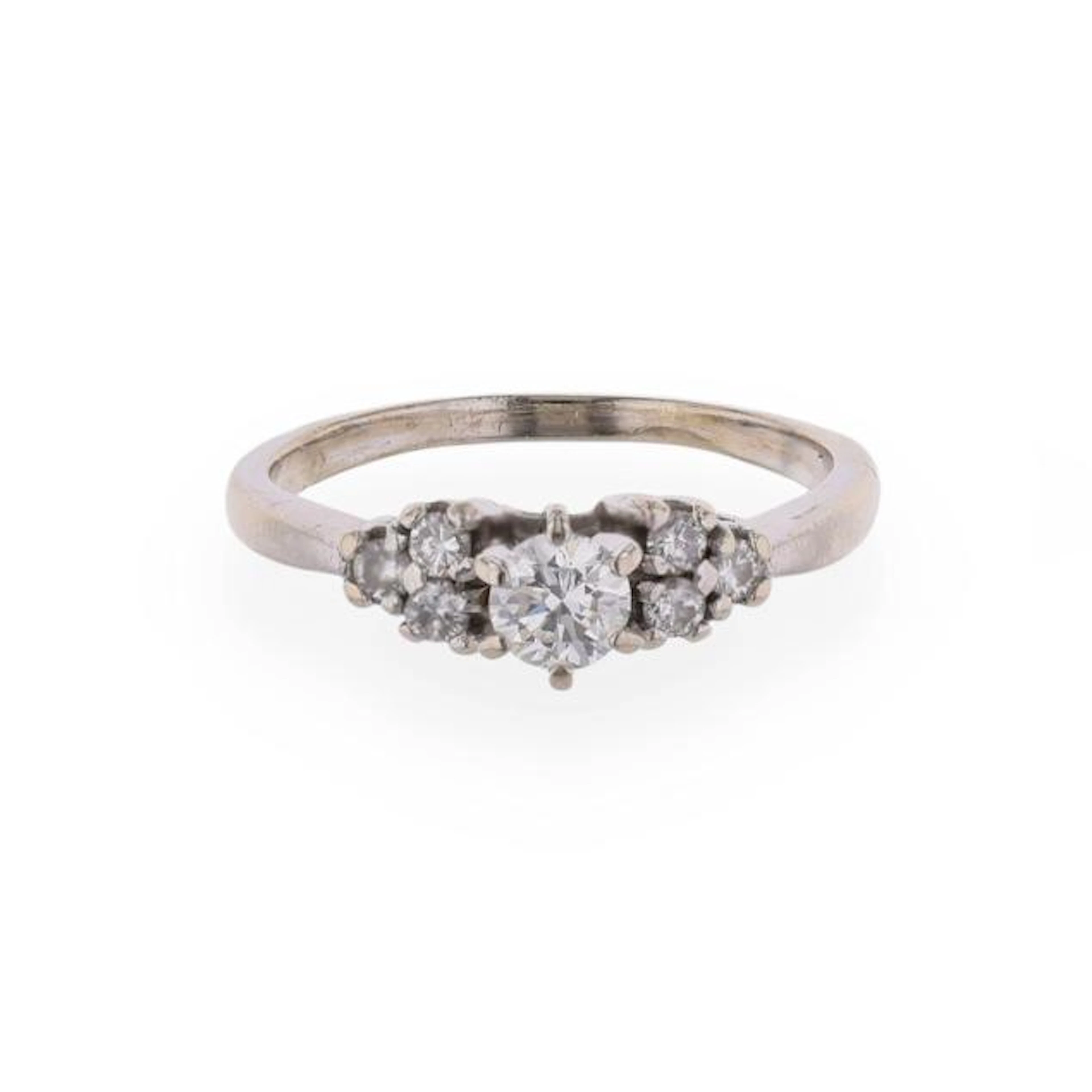 White Gold and Diamond Ring