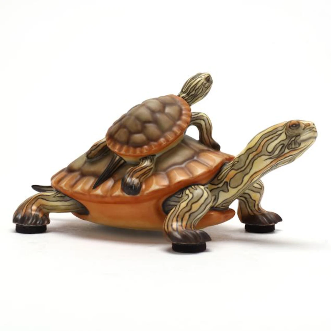 Herend Limited Edition Natural Turtles
