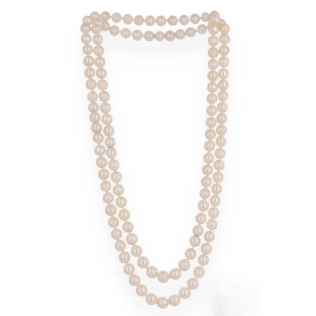 Convertible Single Strand Pearl Necklace