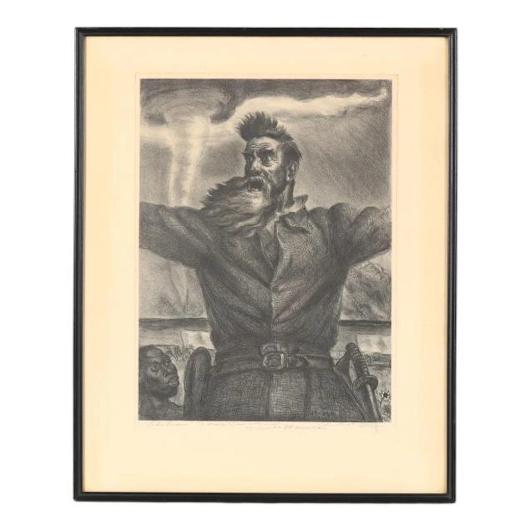 John Steuart Curry (American, 1897-1946), John Brown