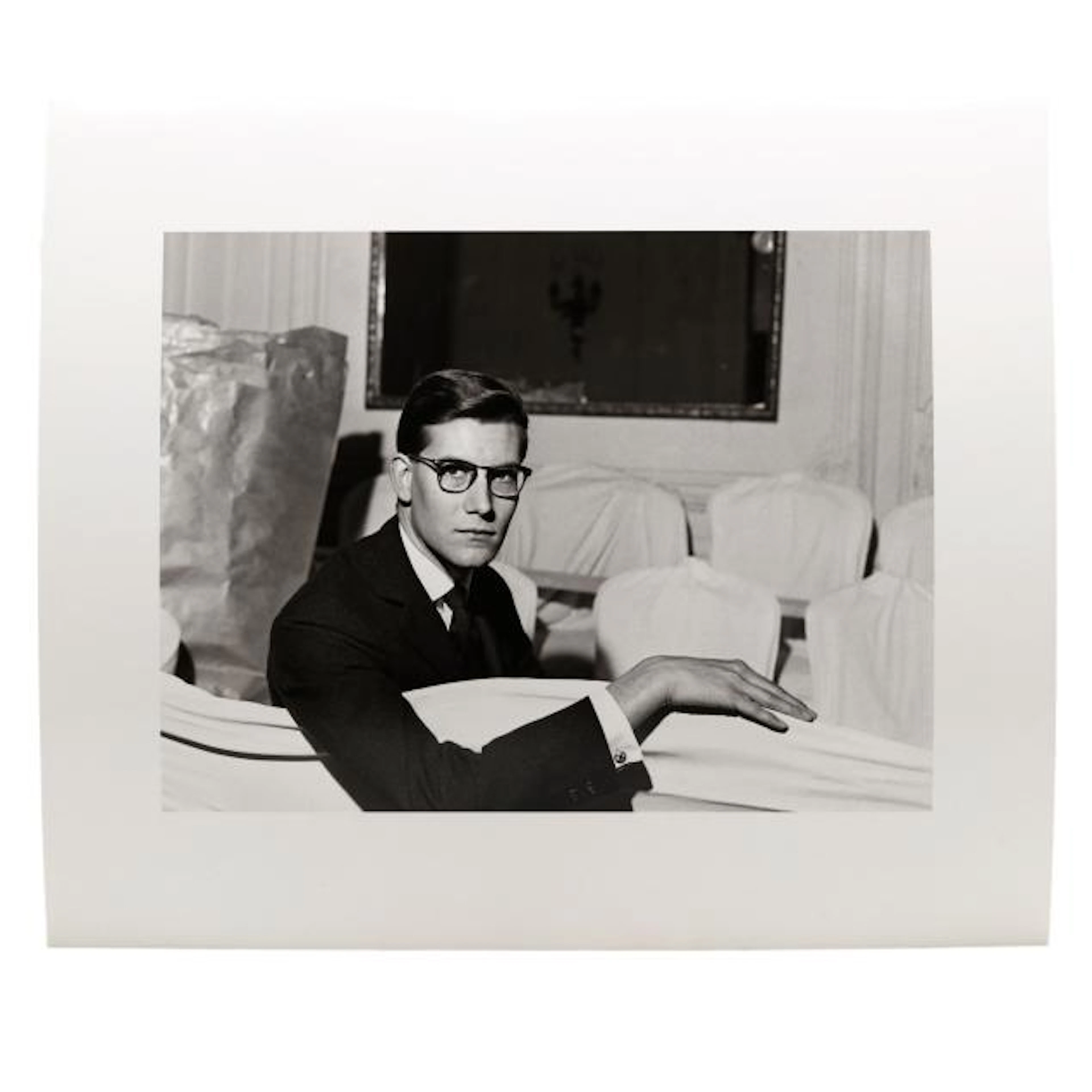 André Ostier (French, 1906-1994), Yves Saint-Laurent, Paris, 1959
