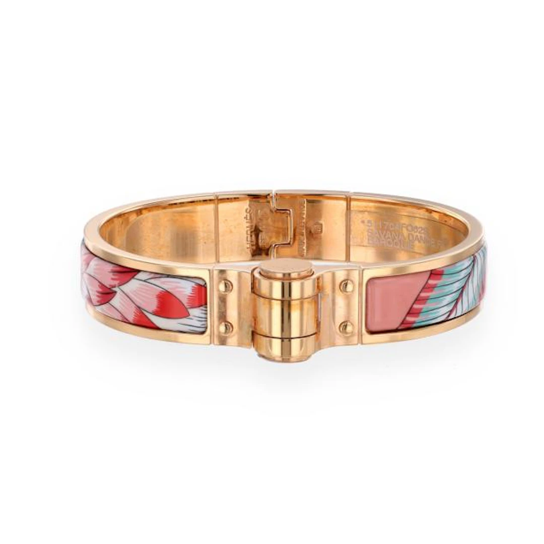 Gold-Plated Charnière Bracelet, Hermès
