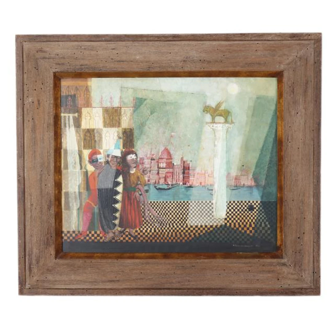 Edward John Stevens Jr. (American, 1923-1988), Venetian Scene
