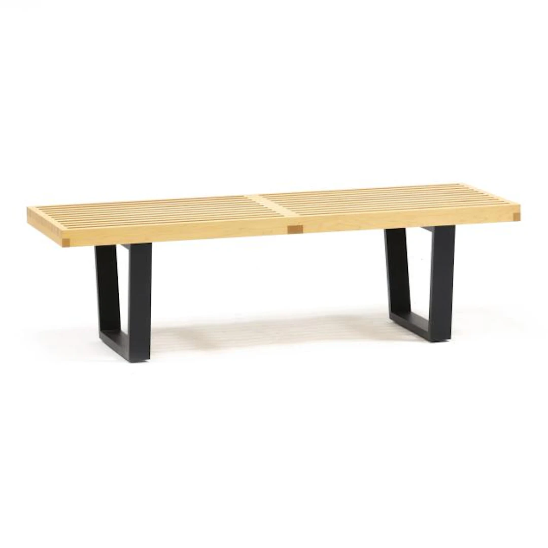 George Nelson (American, 1908-1986), Platform Bench