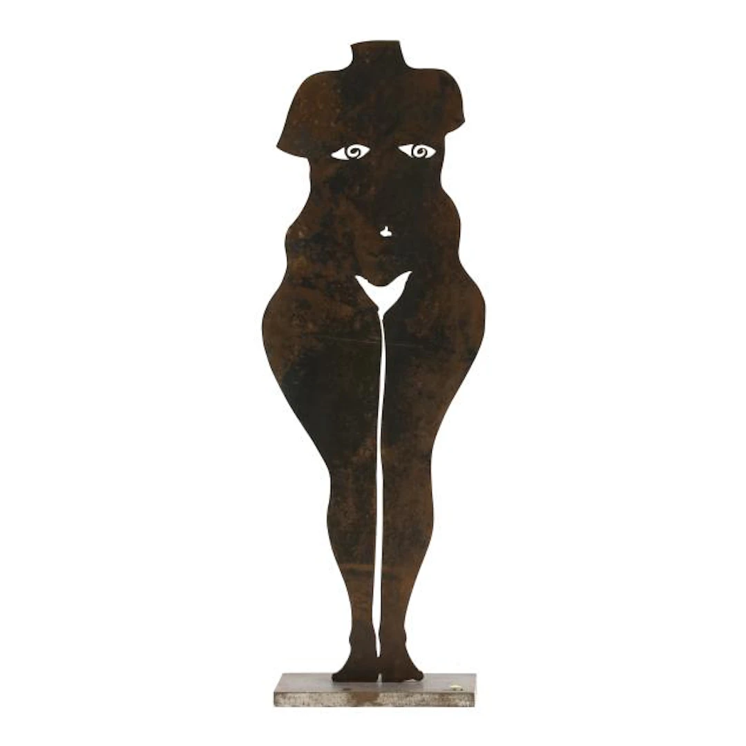Alain Huin (French American, b. 1947), Smiling Venus, Life-Size Cut