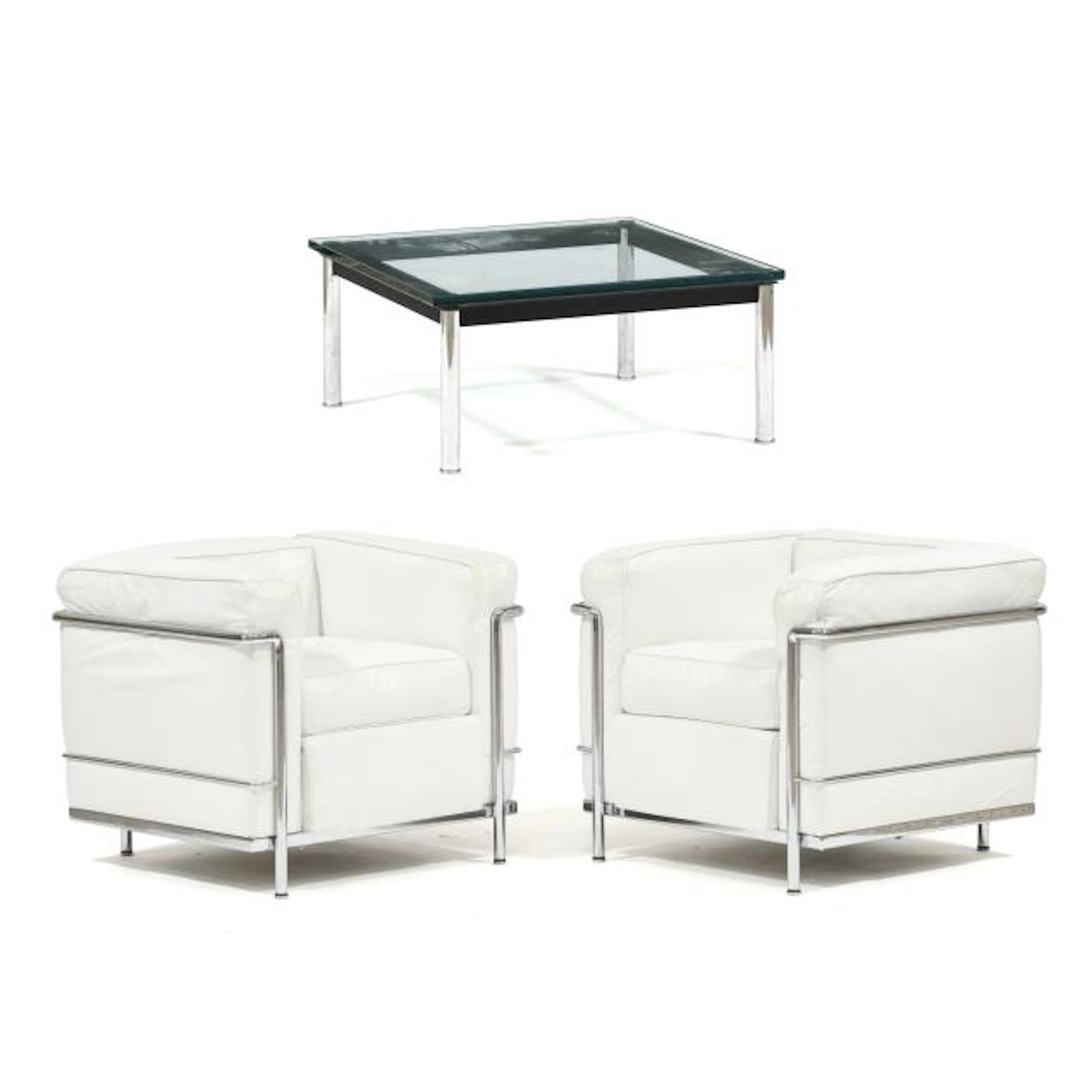 Le Corbusier, Pierre Jeanneret, and Charlotte Perriand, Pair of LC2
