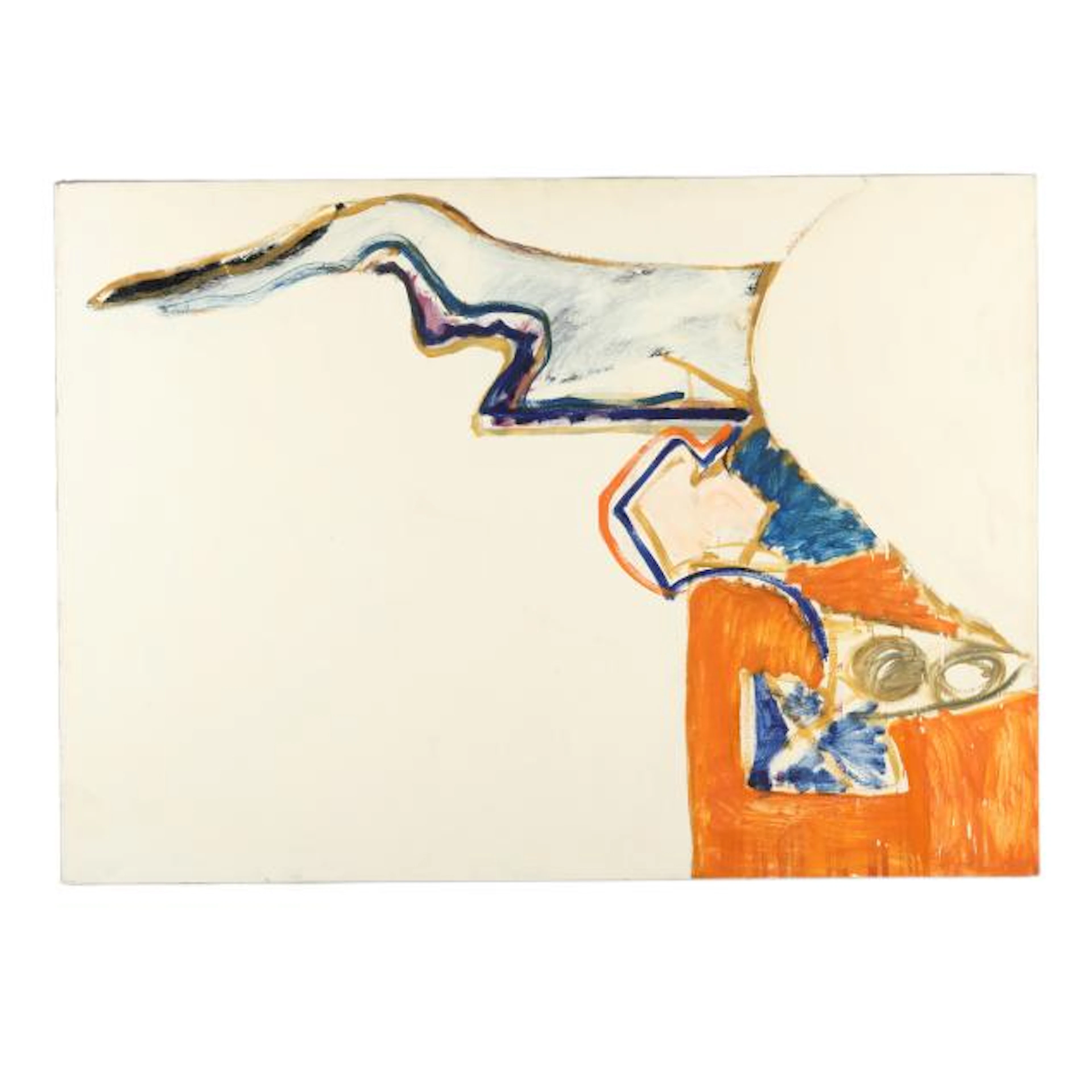 Marvin Saltzman (NC, b. 1931), Untitled (Finger Like Shape)