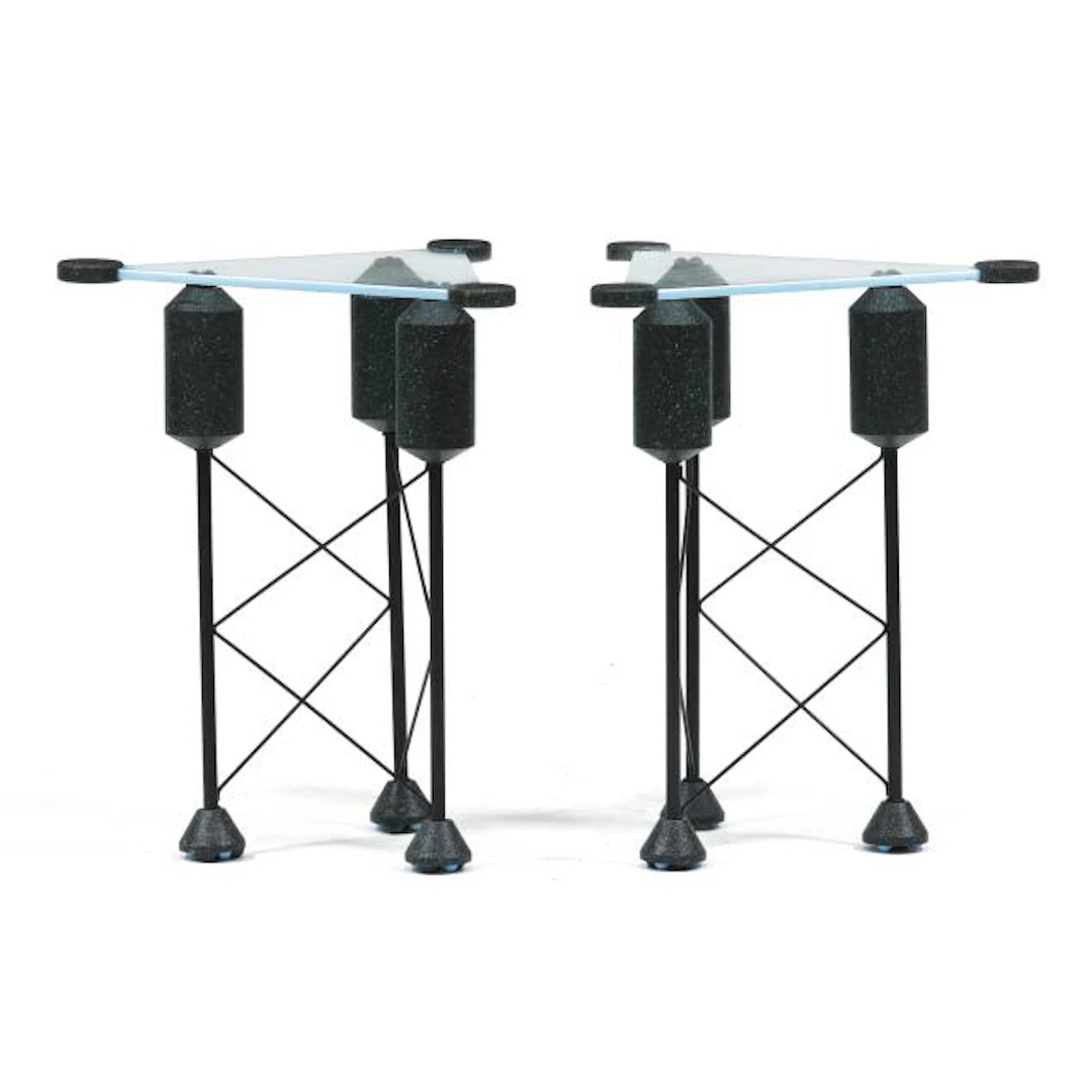 William Sloane (American, 20th/21st Century), Pair of Side Equals Side Tables